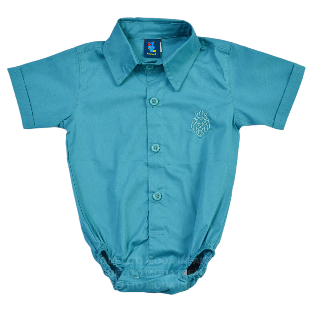 Body algodão Infantil Bebê Menino Manga Curta 0 a 10 meses (Atacado)