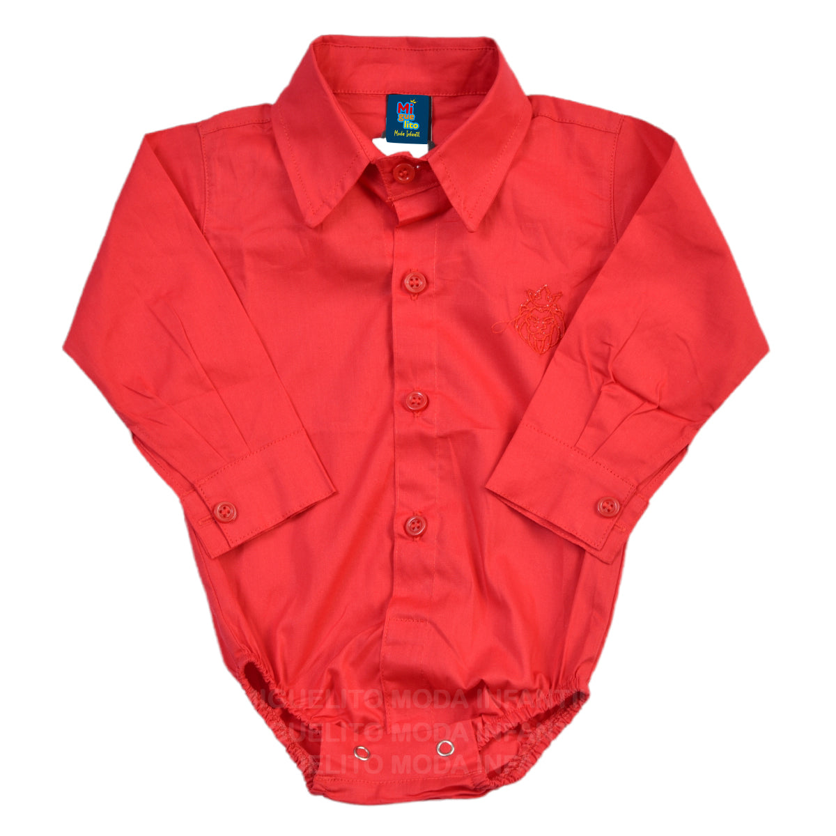 Camisa Social Infantil Algodão Manga Longa / Body Bebê