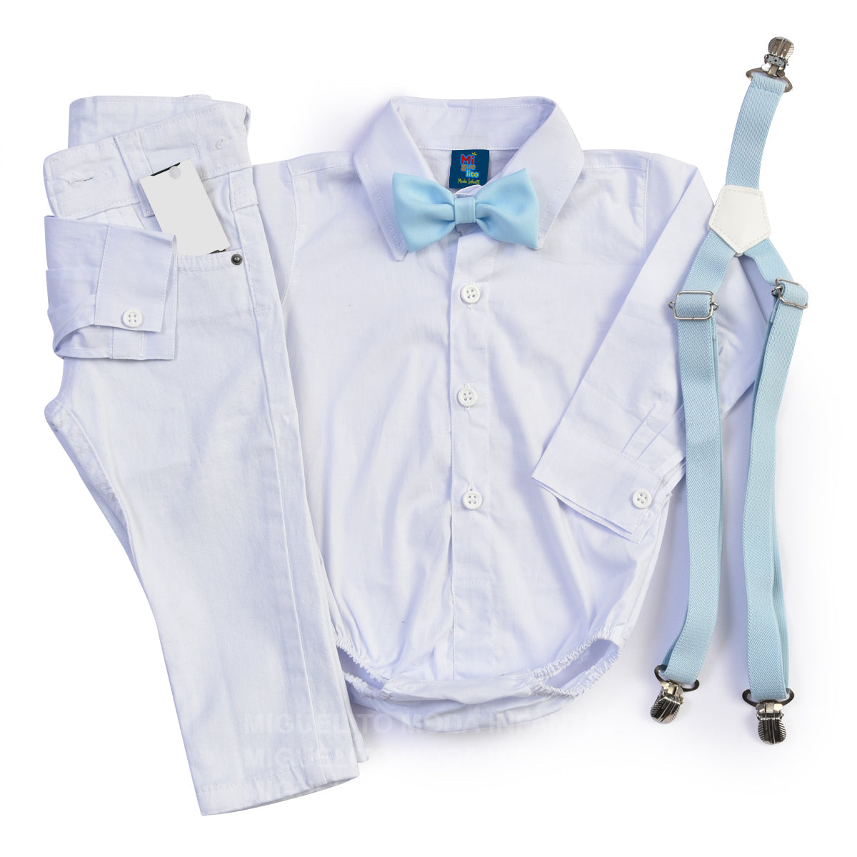 Roupa Bebê Menino Infantil Apresentação - Batizado - Festa P ao 8 anos (Atacado)