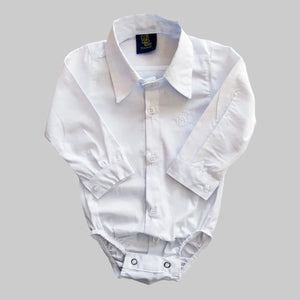Body Social infantil Manga Longa Batizado Varias cores
