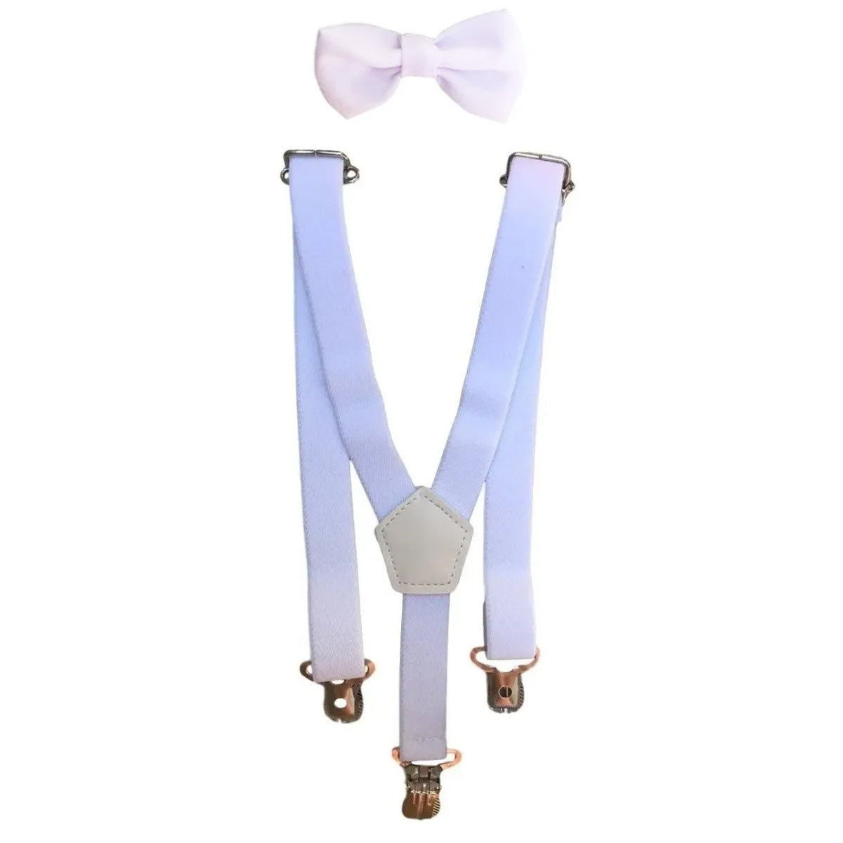 Kit Gravata Borboleta e Suspensório - INFANTIL Várias Cores - Envio Rápido (Atacado)