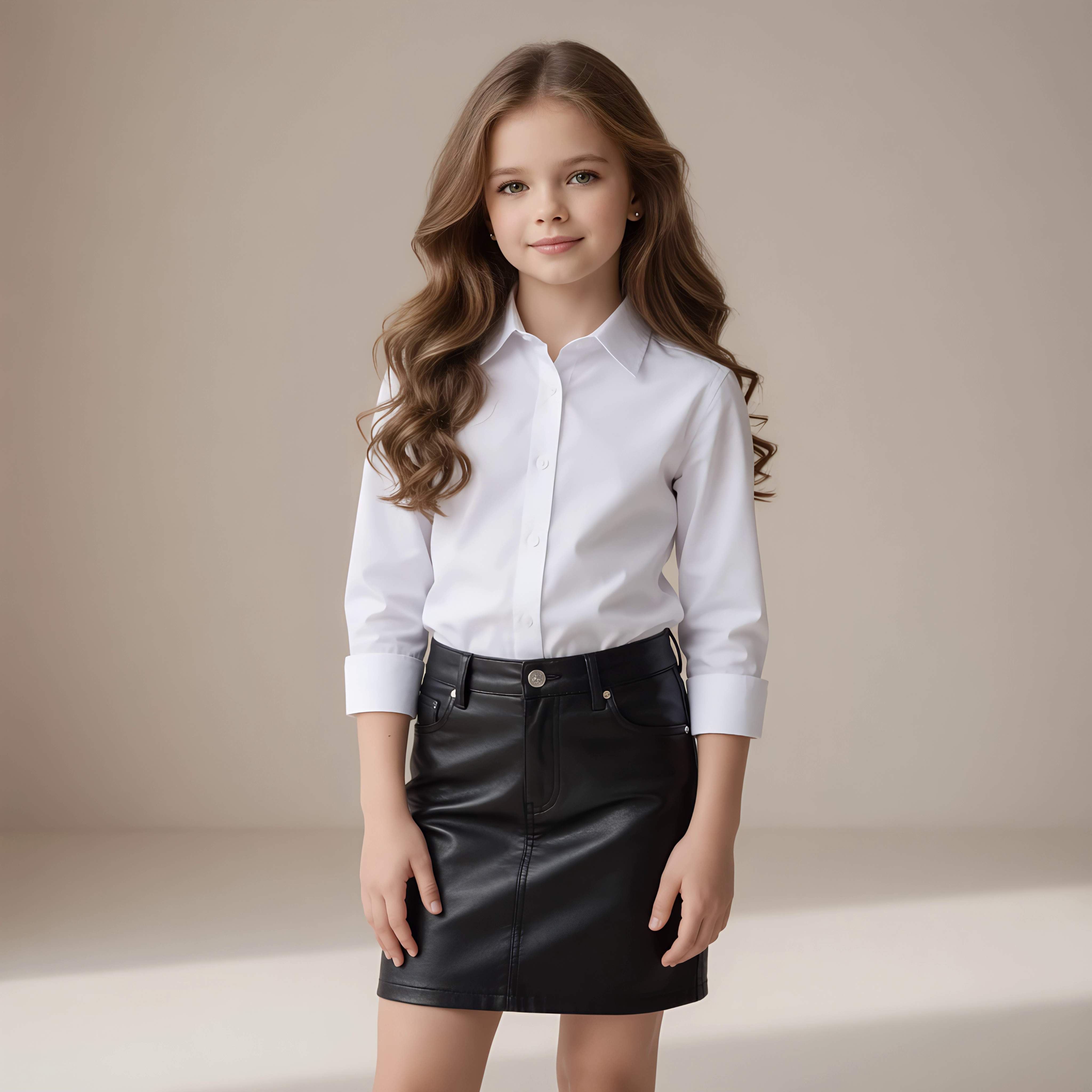 Camisa Social Feminina  Manga Longa