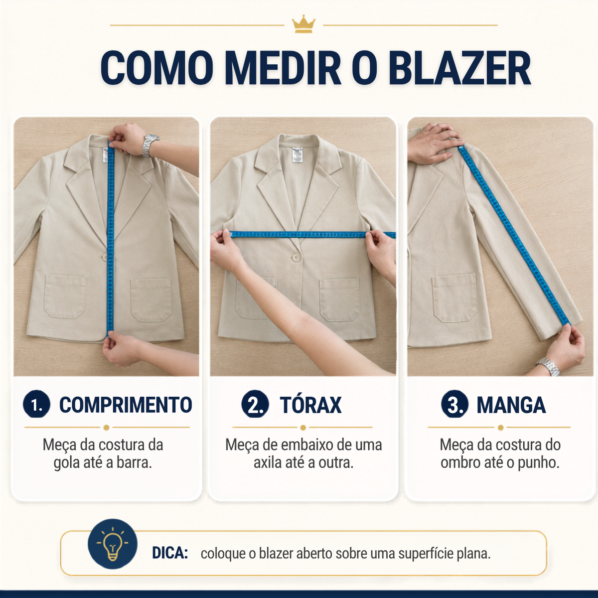 Blazer Social Sarja Infantil e Juvenil