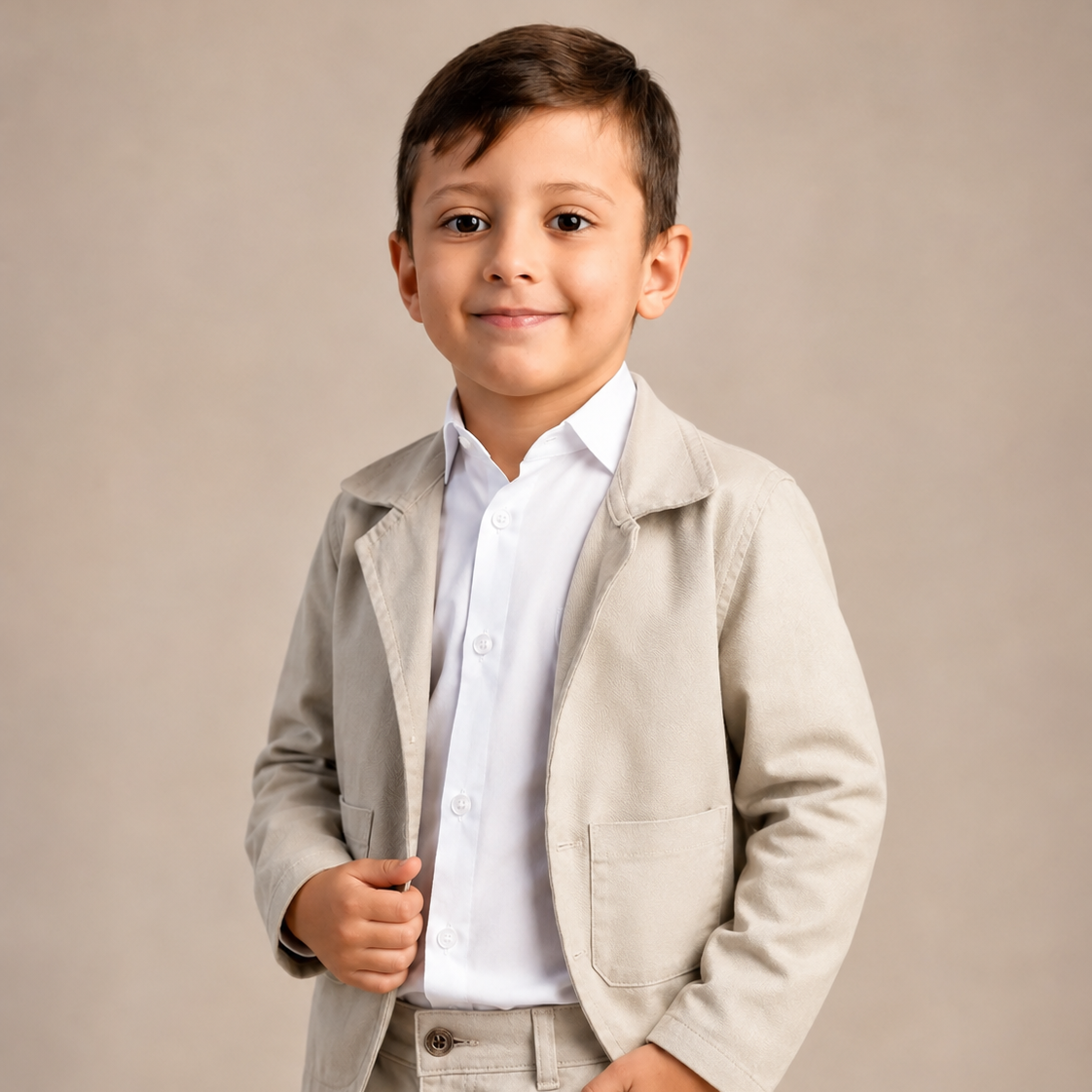 Kit Blazer e Calça Sarja Infantil | Várias Cores do 1 ao 16