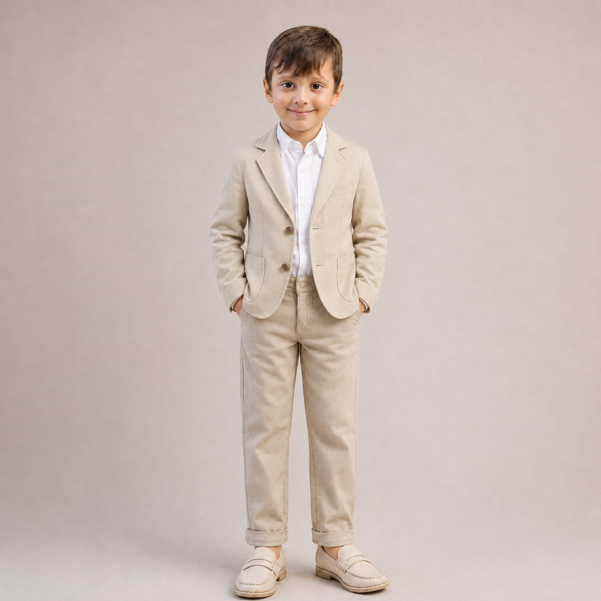 Kit Blazer e Calça Sarja Infantil | Várias Cores do 1 ao 16