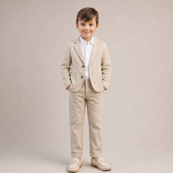Kit Blazer e Calça Sarja Infantil | Várias Cores do 1 ao 16