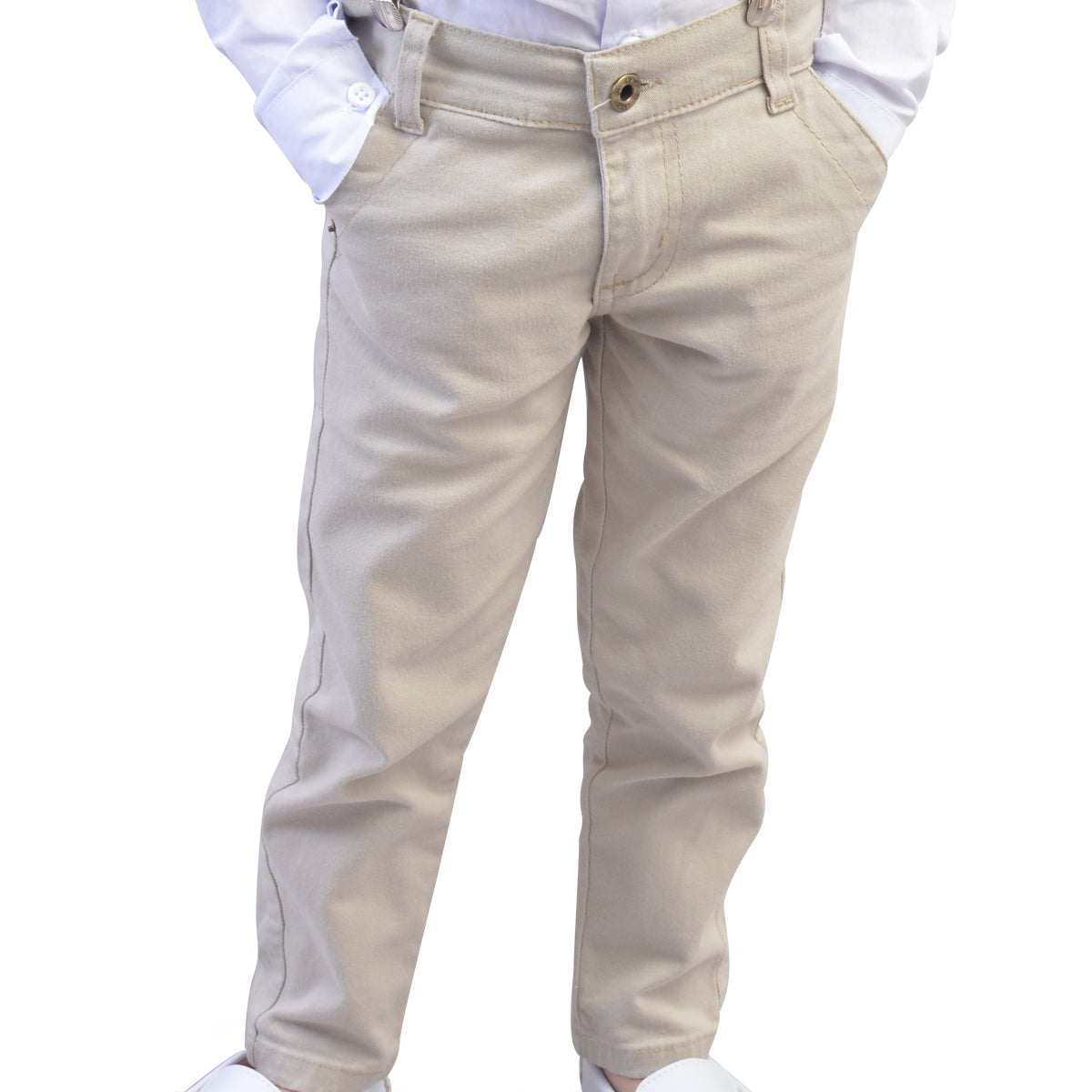 Calça Sarja  Infantil Bolso Faca Elastano Várias Cores (Atacado)