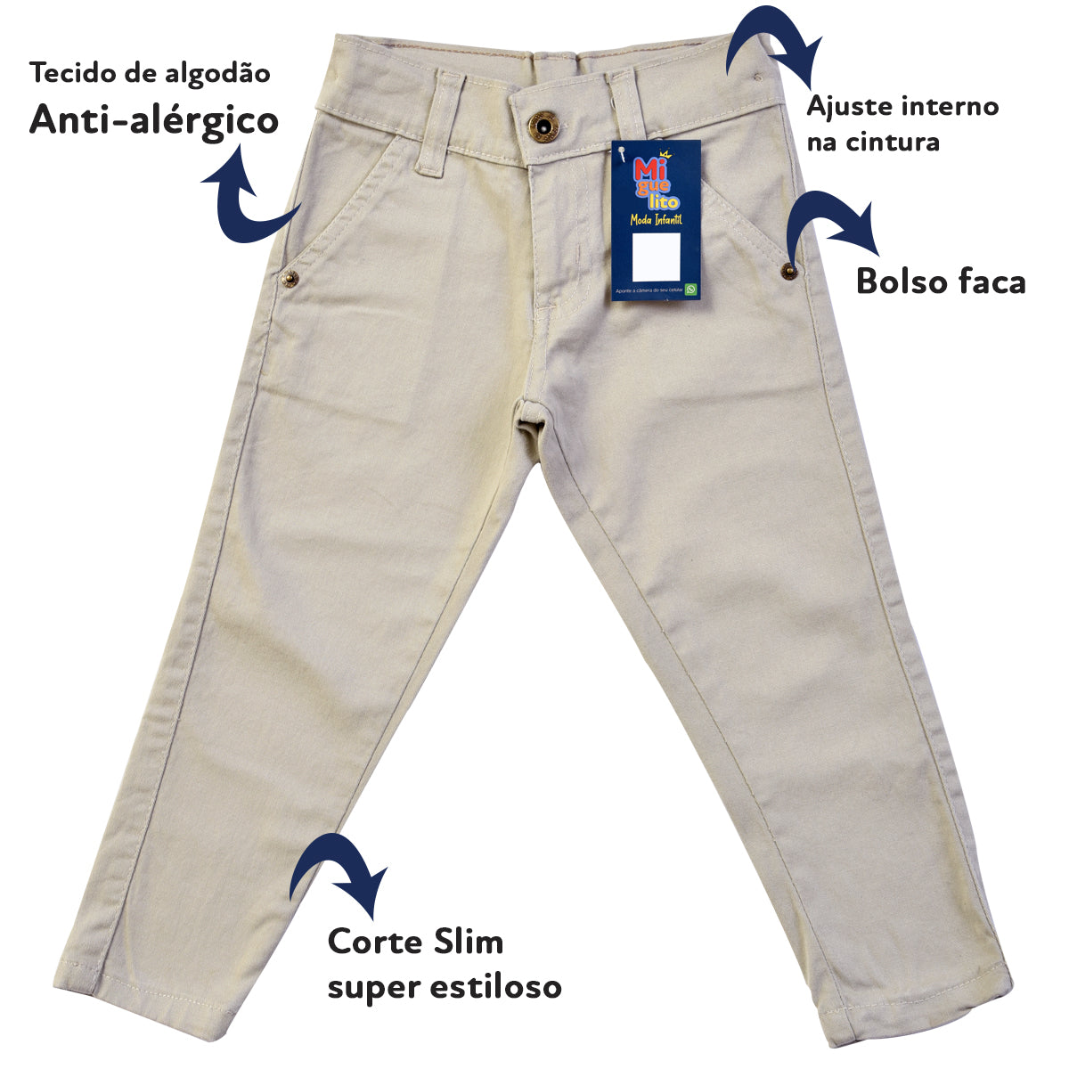 Roupa Social Sportfino Infantil Menino Eventual Casamento (Atacado)