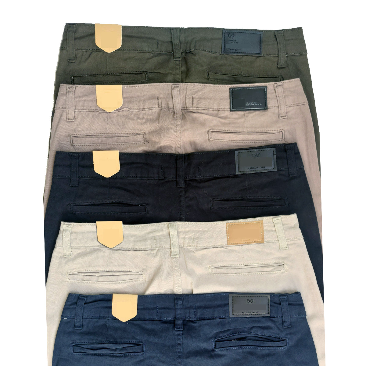 Calça Alfaiataria  Bolso Faca Adulto Esporte Fino - várias cores (Atacado)