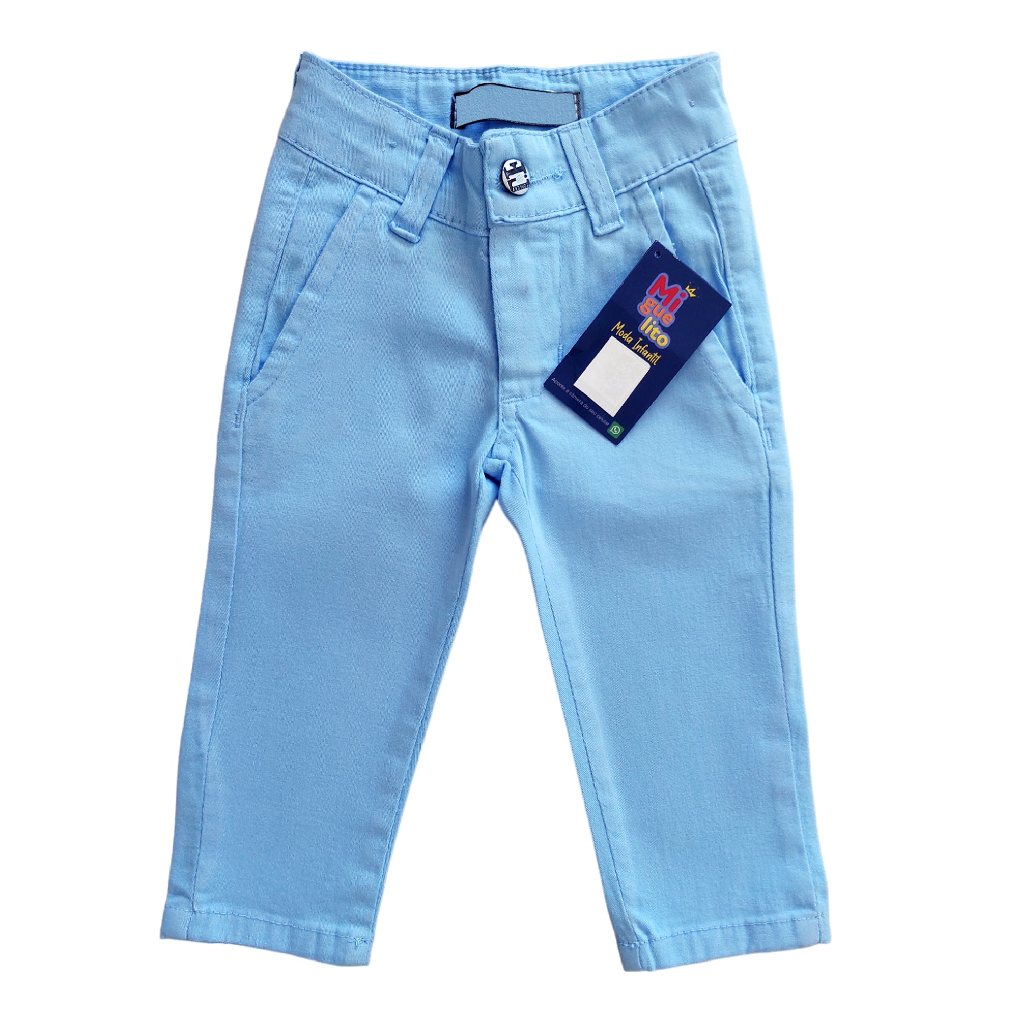 Conjunto Formatura Azul Bebê Manga Longa Infantil e Juvenil P ao 16 anos (Atacado)