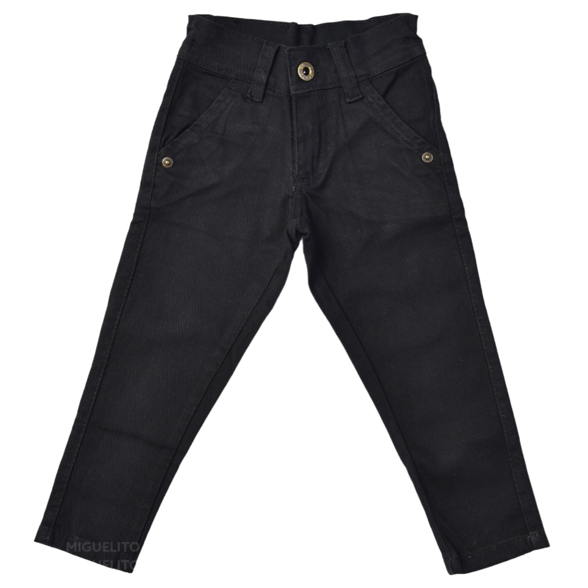 Conjunto Infantil Camisa Xadrez e Calça Jeans Preta pronta entrega (Atacado)