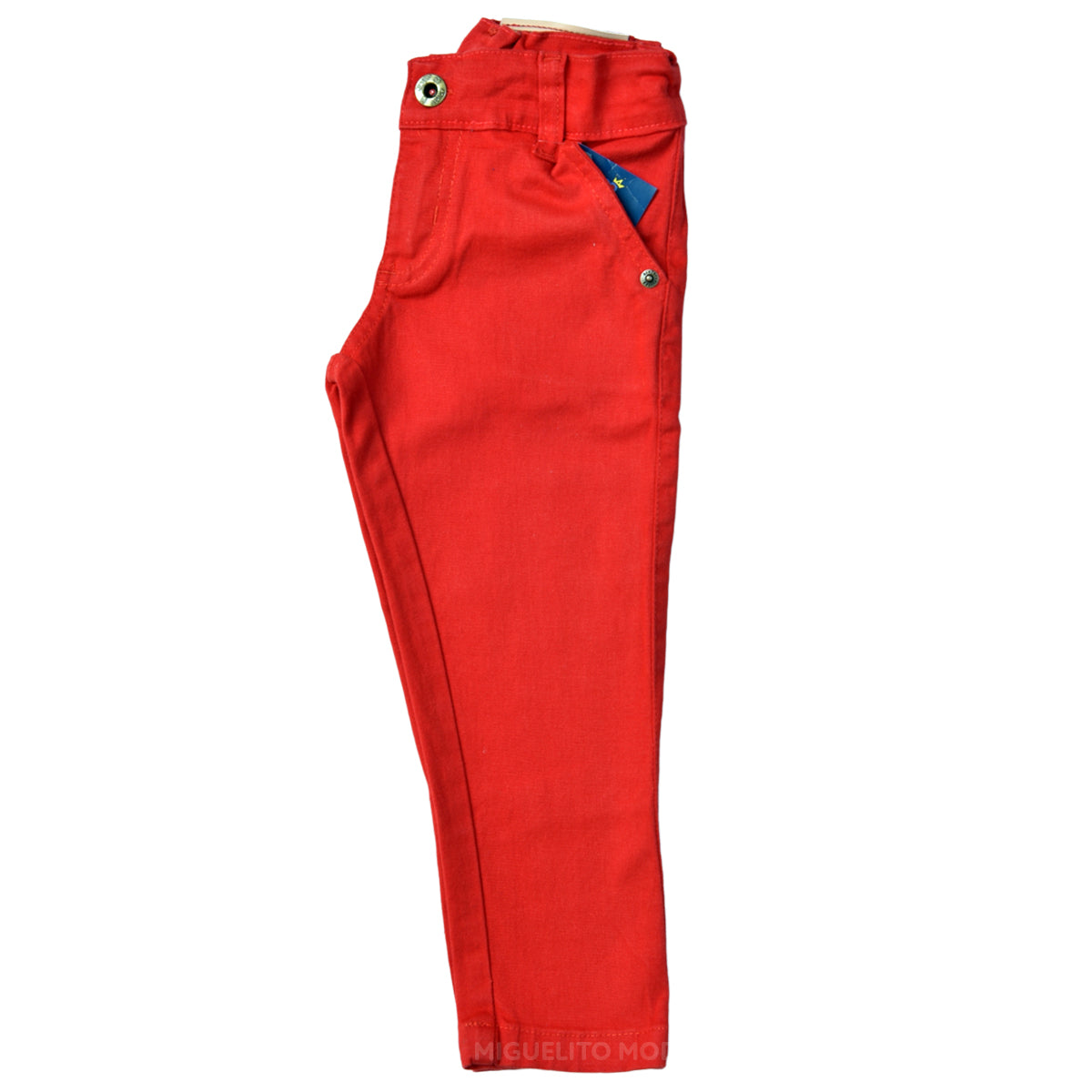 Calça Sarja  Infantil Bolso Faca Elastano Várias Cores (Atacado)