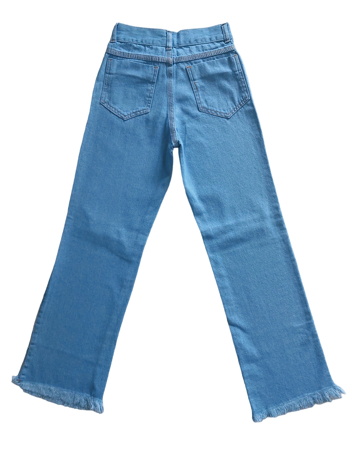 Conjunto Feminino Juvenil + Suéter E Calça Jeans Borboleta (Atacado)