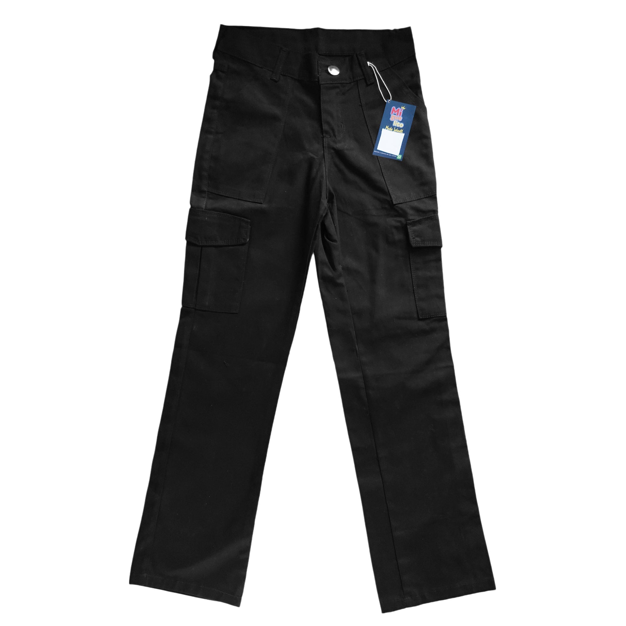 Calça Cargo Feminina Moda Juvenil Bolsos Prático Garota Teen Aventura & Estilo (Atacado)