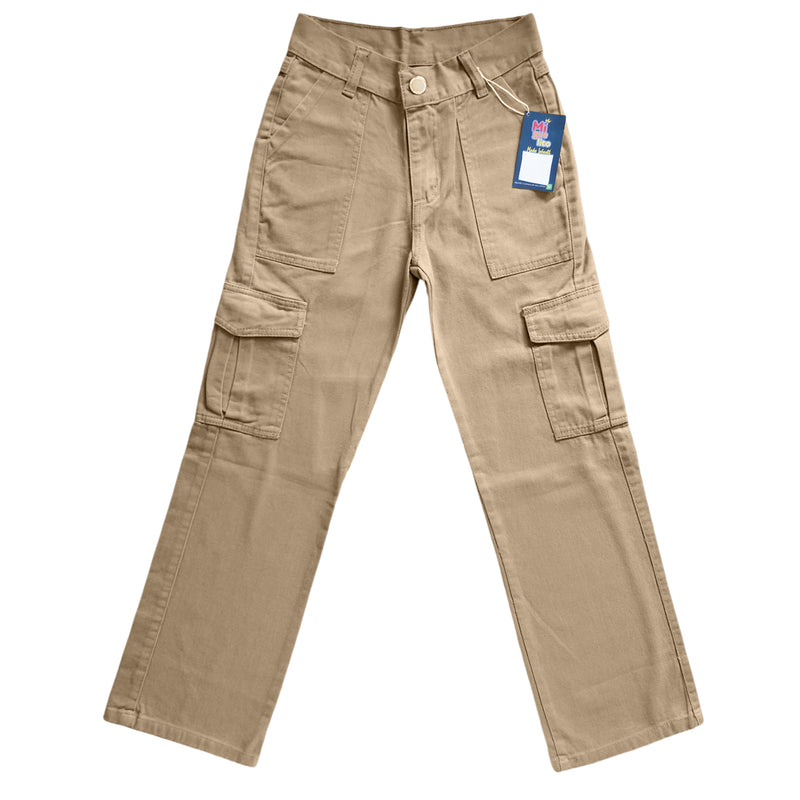 Calça Cargo Sarja Infantil Menina Garota Moderninhas Conrfot