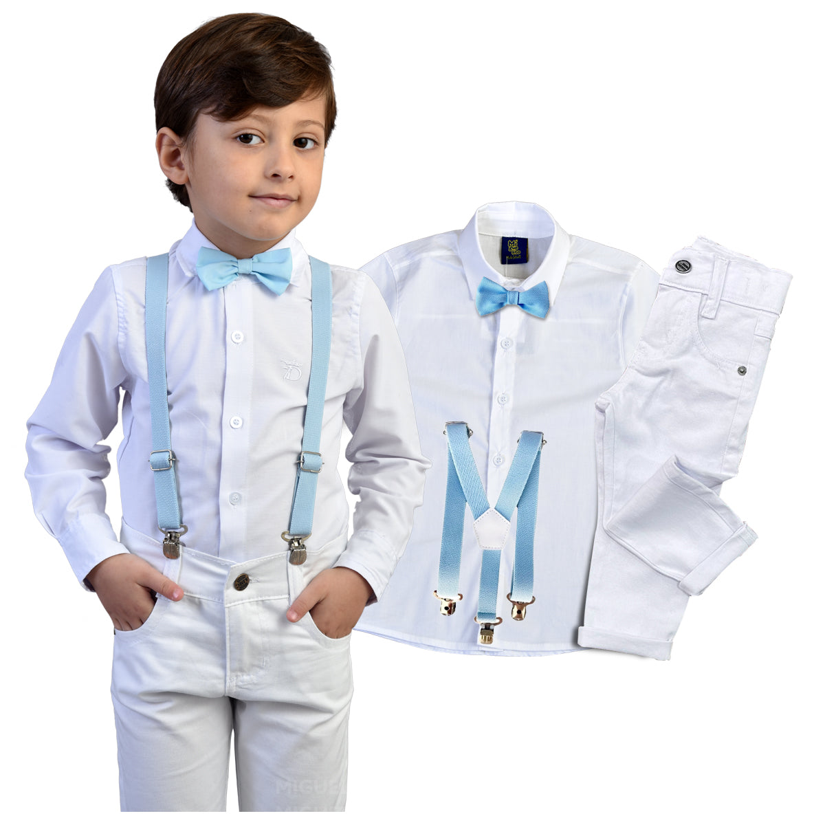 Roupa Bebê Menino Infantil Apresentação - Batizado - Festa P ao 8 anos (Atacado)