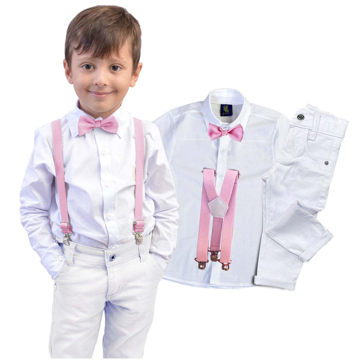 Roupa Bebê Menino Infantil Apresentação - Batizado - Festa P ao 8 anos (Atacado)