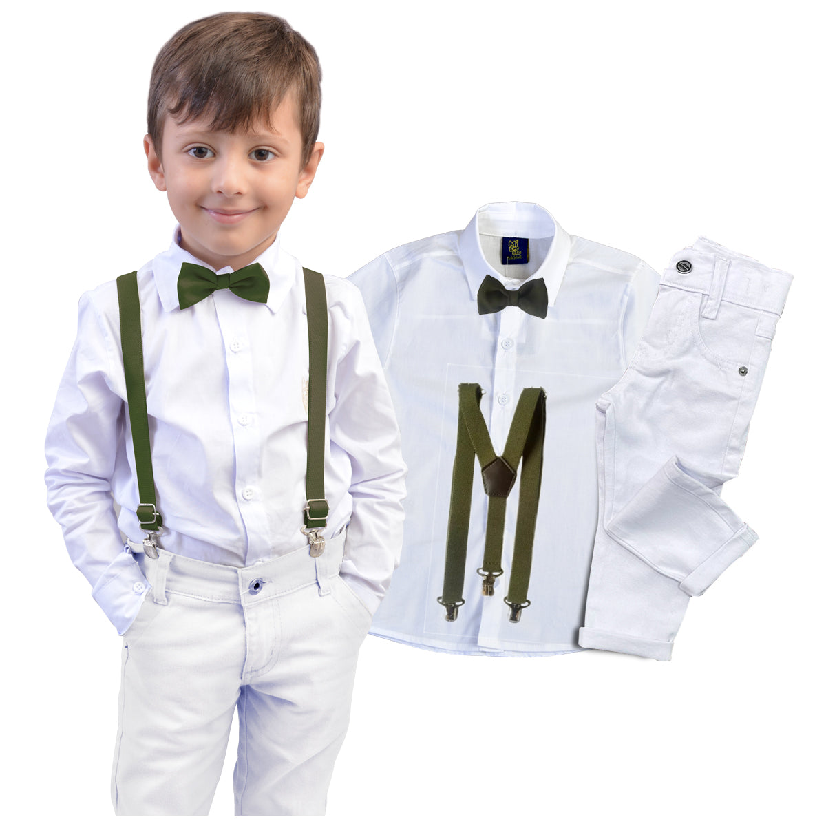 Roupa Bebê Menino Infantil Apresentação - Batizado - Festa P ao 8 anos (Atacado)