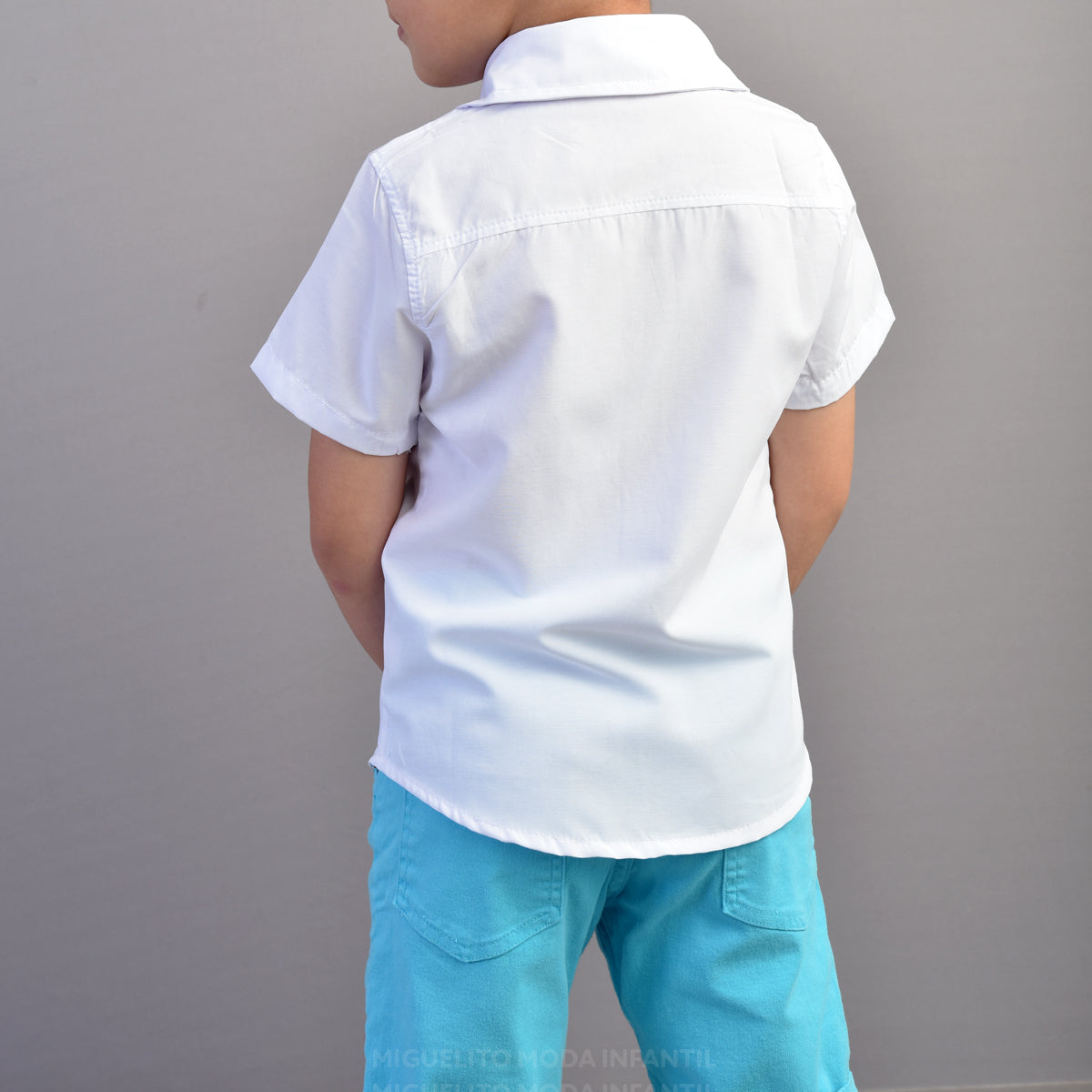 Roupa Menino Infantil Comemoração De Natal Ano Novo - Camisa + Bermuda (Atacado)