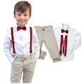 Conjunto Roupa Menino Bebê Batizado Casamento - Envio Rápido