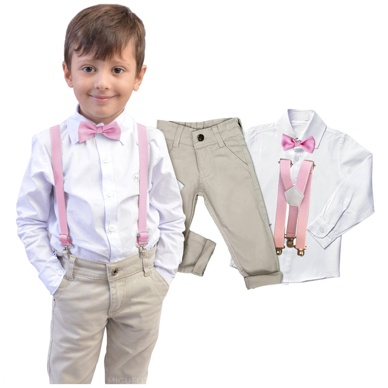 Conjunto Roupa Menino Bebê Batizado Casamento - Envio Rápido