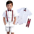 Roupa Infantil Social Menino - Bebê Batizado Festa - Casamento Verão