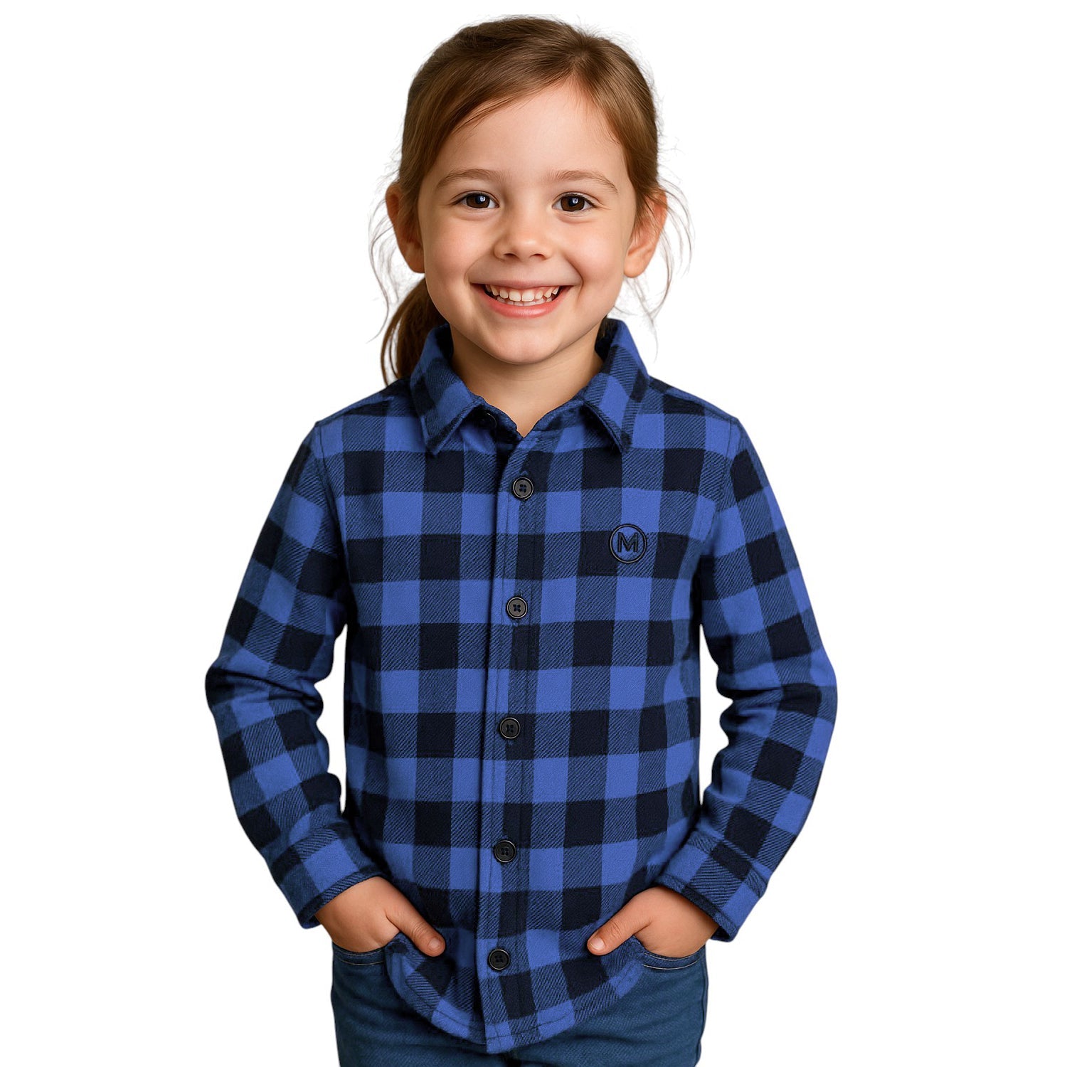 Camisa Feminina Infantil Xadrez Flanelada - Festa Junina  - São João (Atacado)