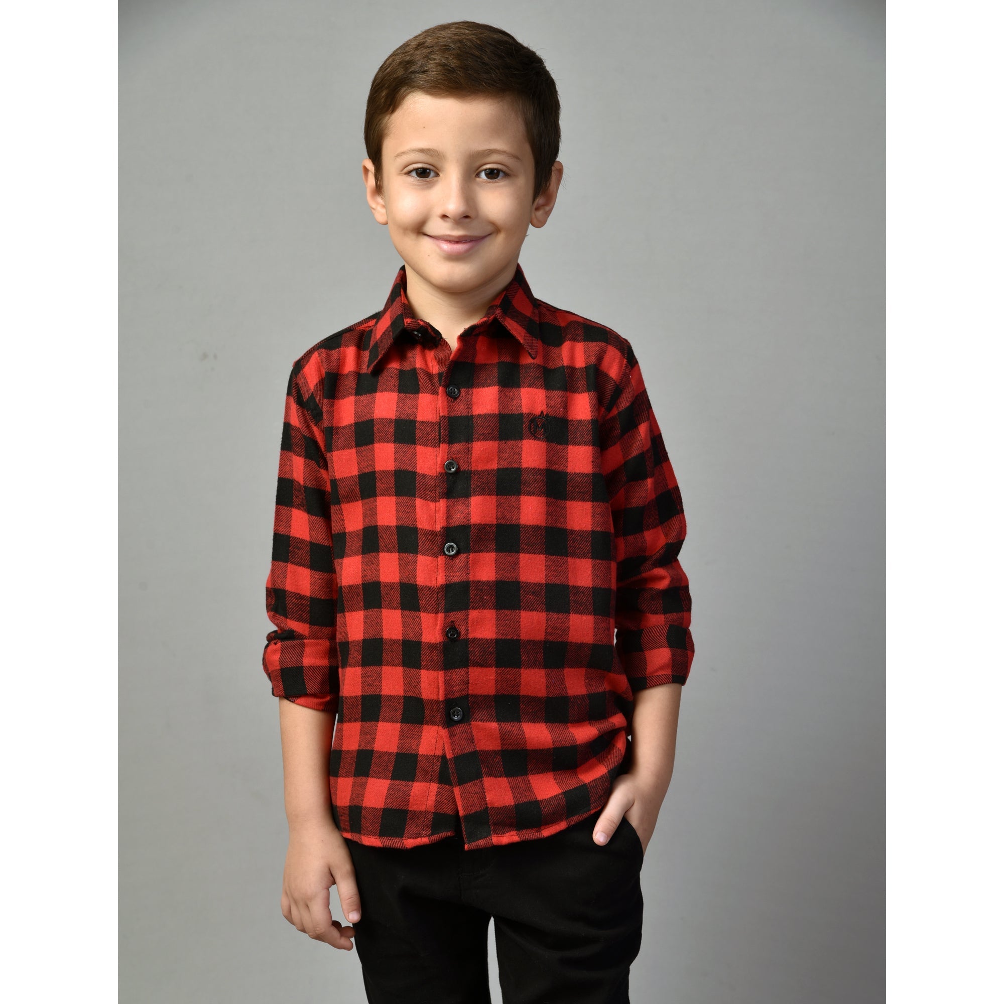 Camisa Xadrez bebê menino - Festa Junina Tam. PMG e 1 ao 10 anos (Atacado)