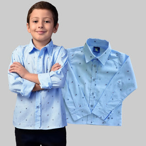 Camisa Masculina Sofisticada Âncora Infantil 2 ao 10 anos