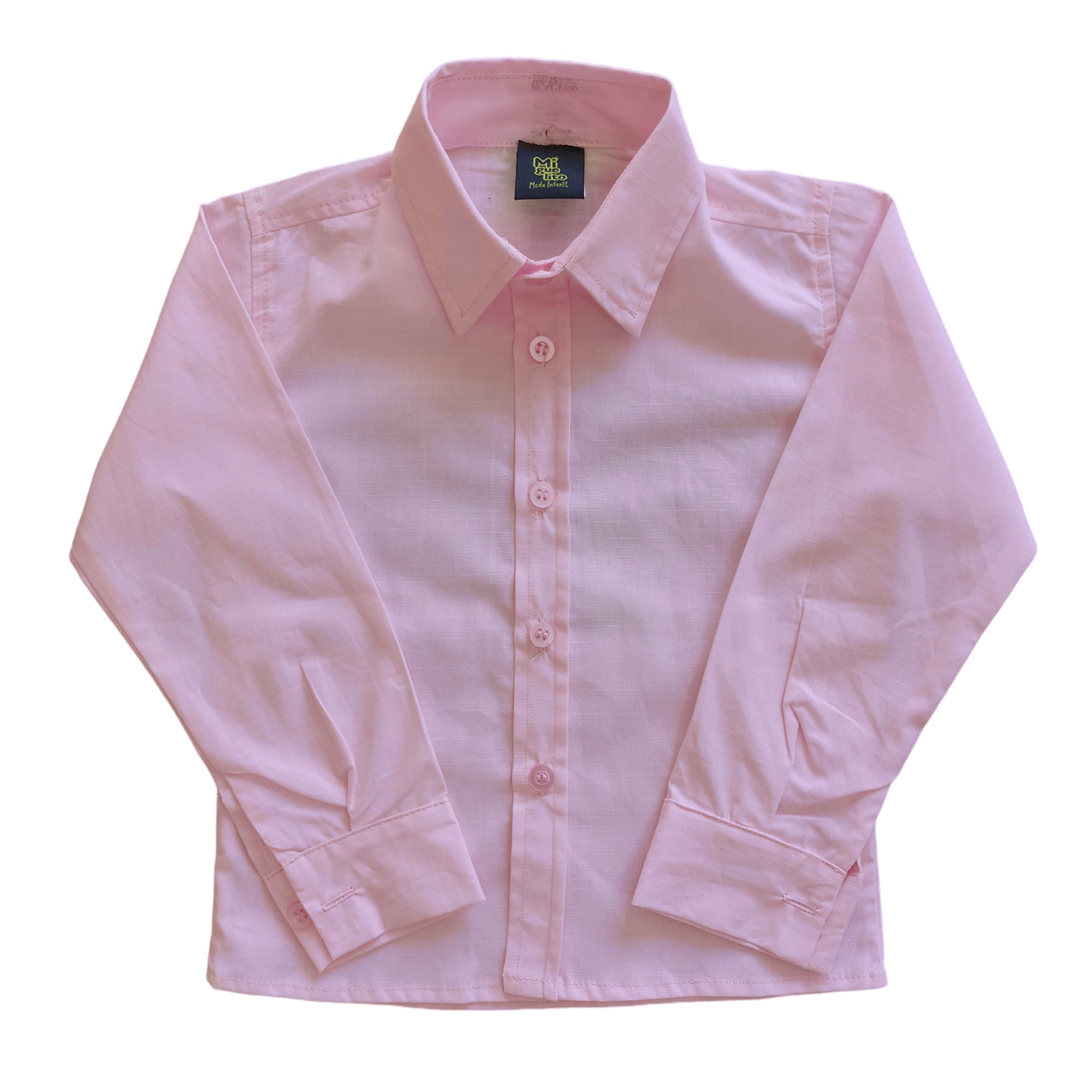 Conjunto Calça Com Suspensório e Camisa Manga Longa Rosa Bebê