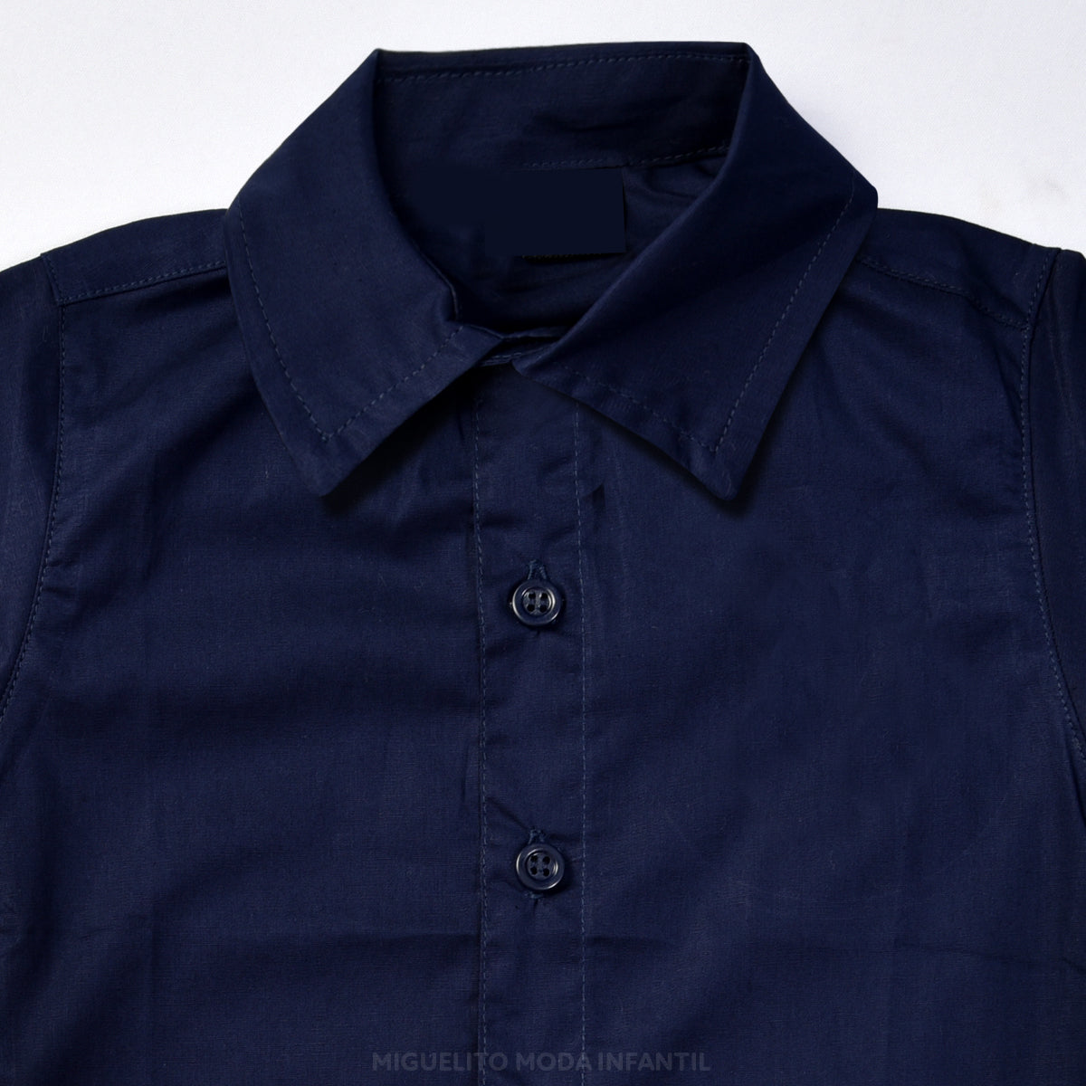 Camisa Social infantil Manga Curta Batizado Varias cores P ao 8 anos (Atacado)