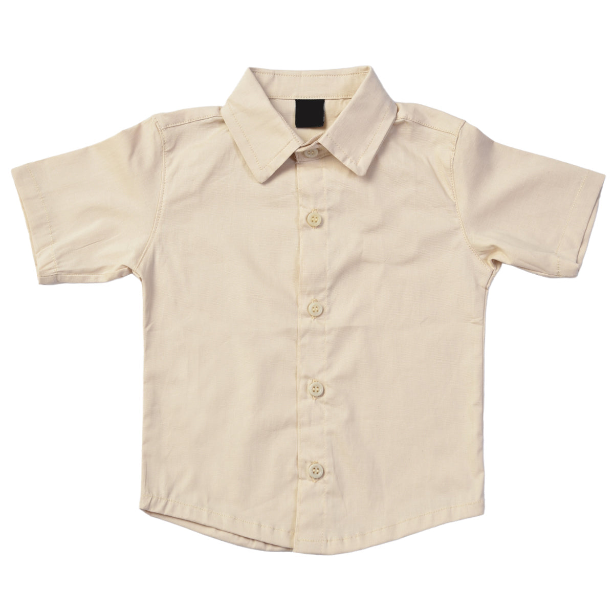 Camisa Social infantil Manga Curta Batizado Varias cores P ao 8 anos (Atacado)