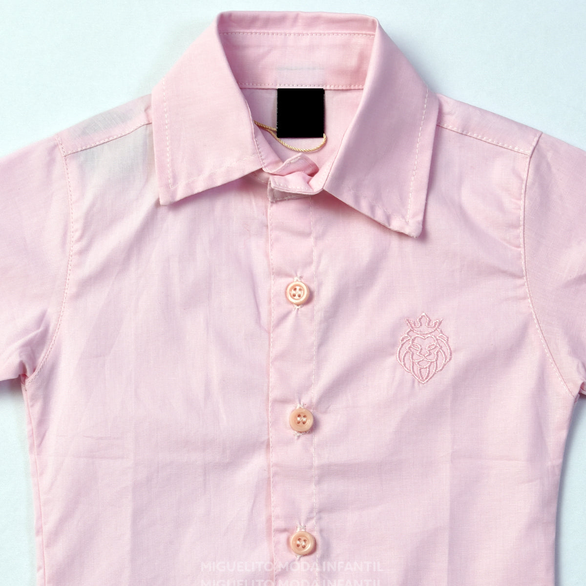 Camisa Social Juvenil Manga Curta Algodão Várias cores 10 ao 16 Anos (Atacado)