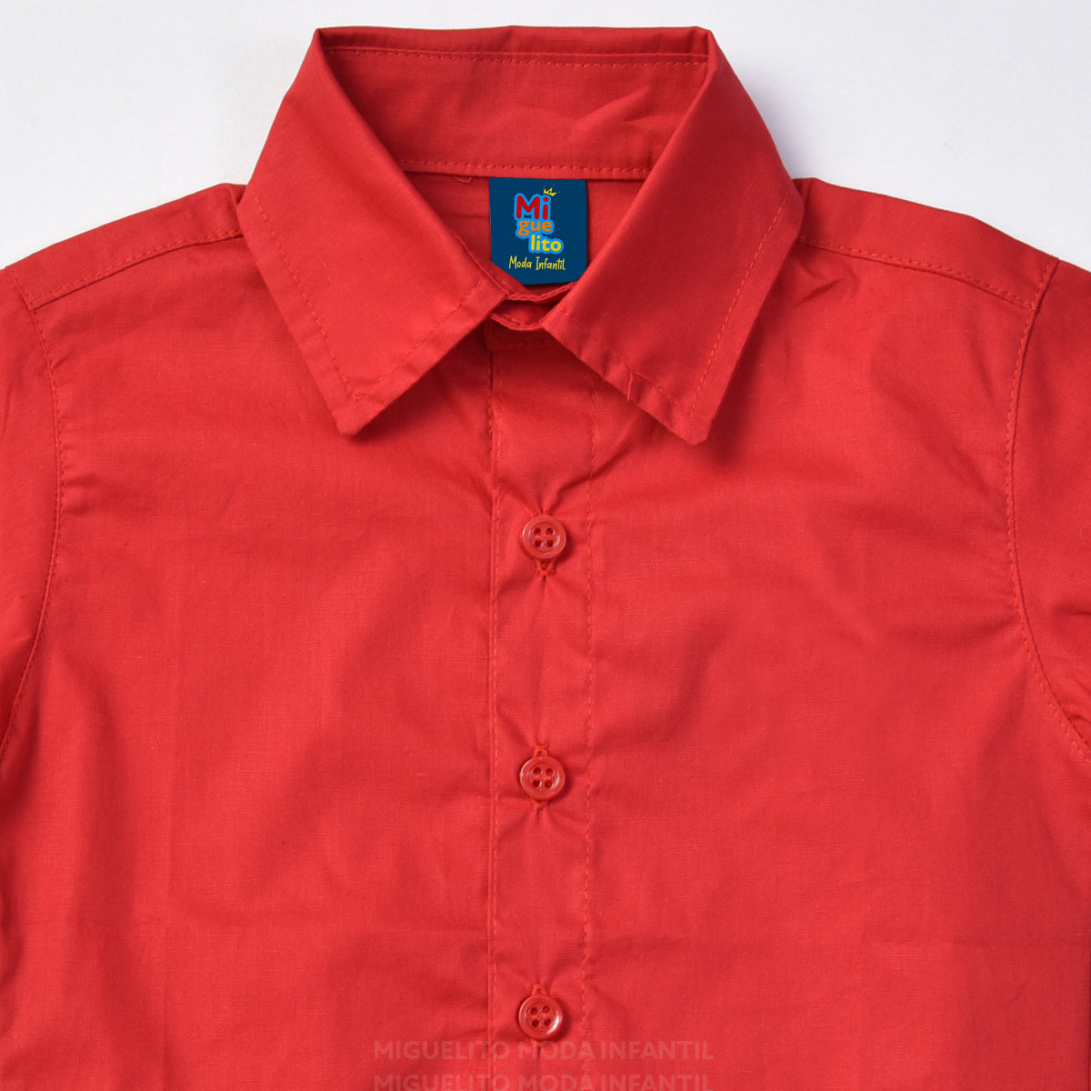 Camisa Social Juvenil Manga Curta Algodão Várias cores 10 ao 16 Anos (Atacado)