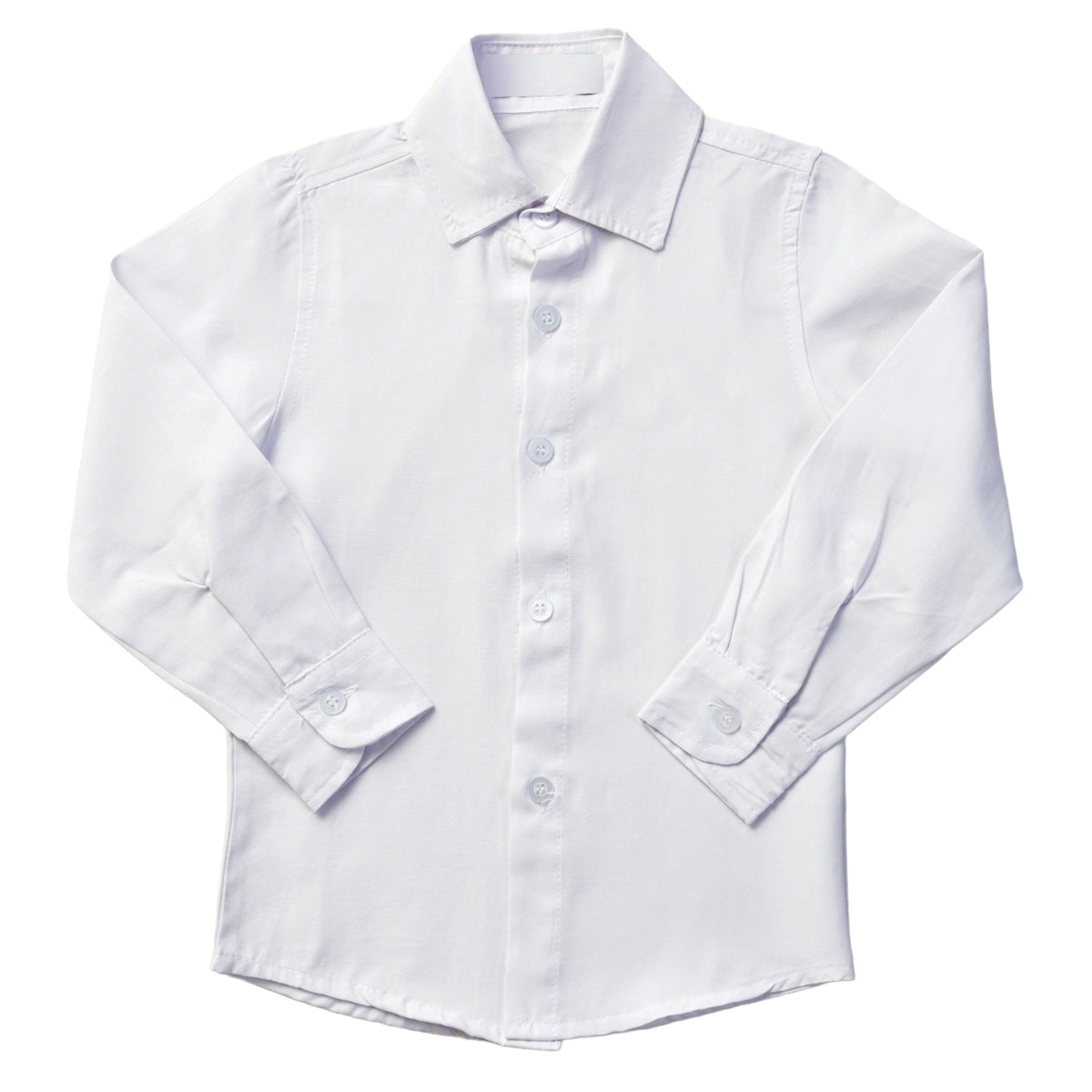 Camisa Infantil Social Manga Longa Batizado Casamento P ao 8 anos (Atacado)