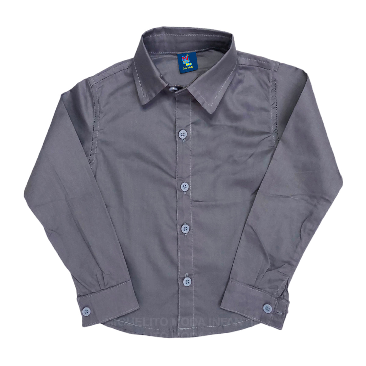 Camisa Juvenil Social Manga Longa Batizado Promoção