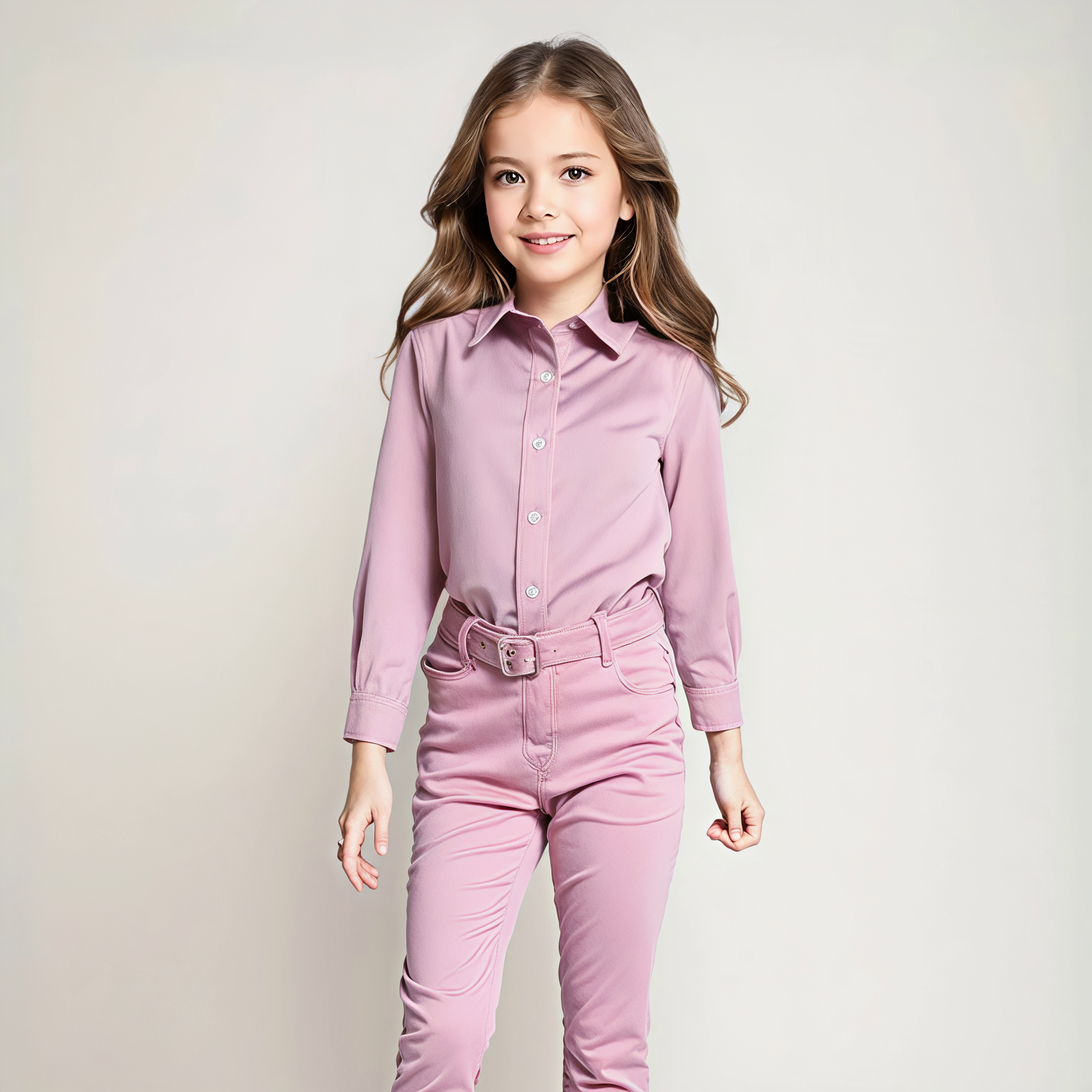 Camisa Social Feminina  Manga Longa