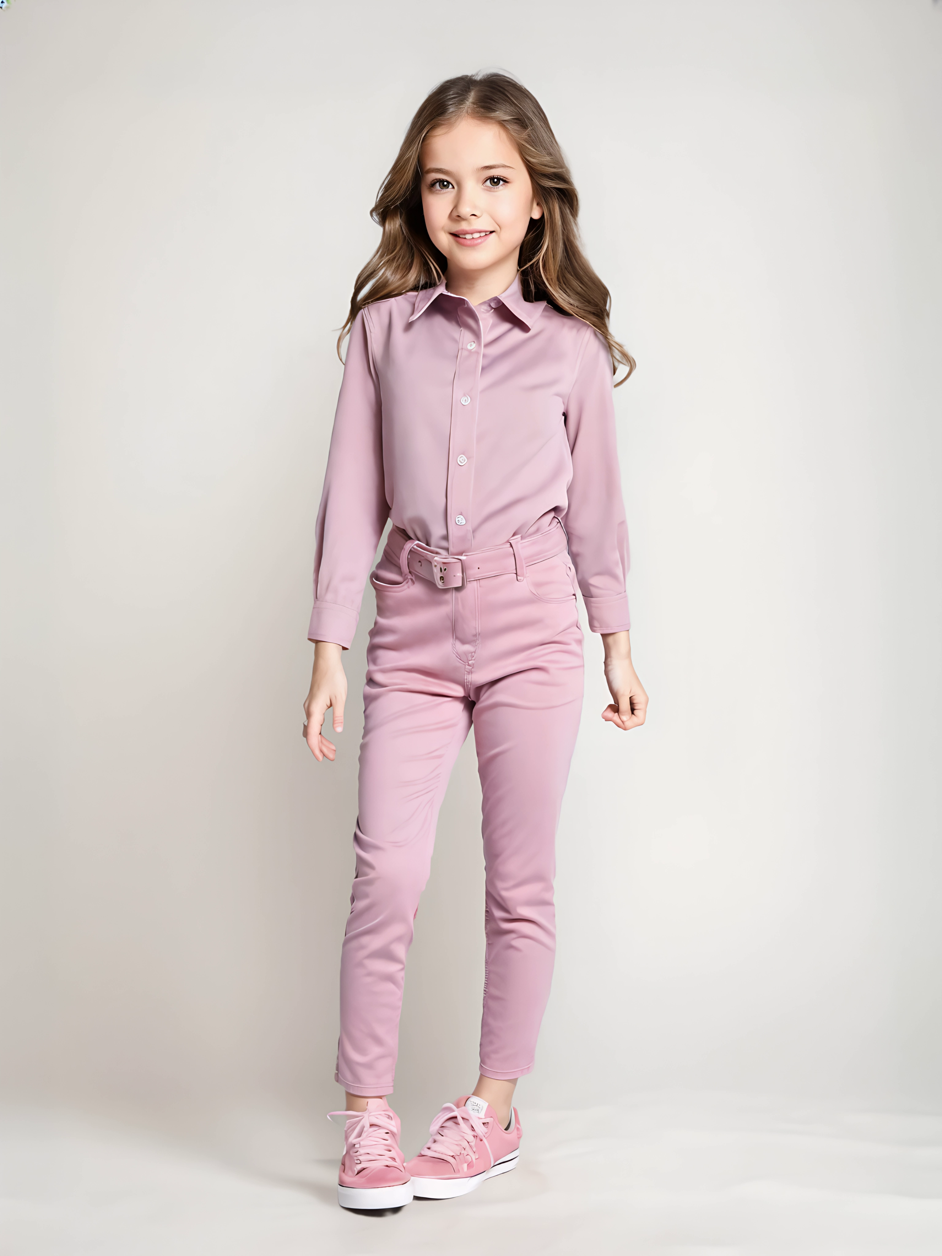 Camisa Social Feminina  Manga Longa