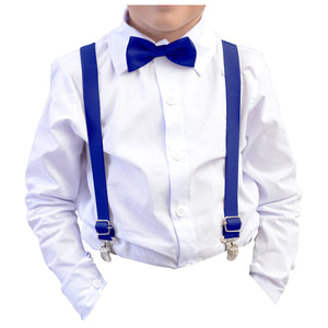 Kit Camisa Branca De Manga Longa E Kit Gravata Suspensório Diversas Cores (Atacado)