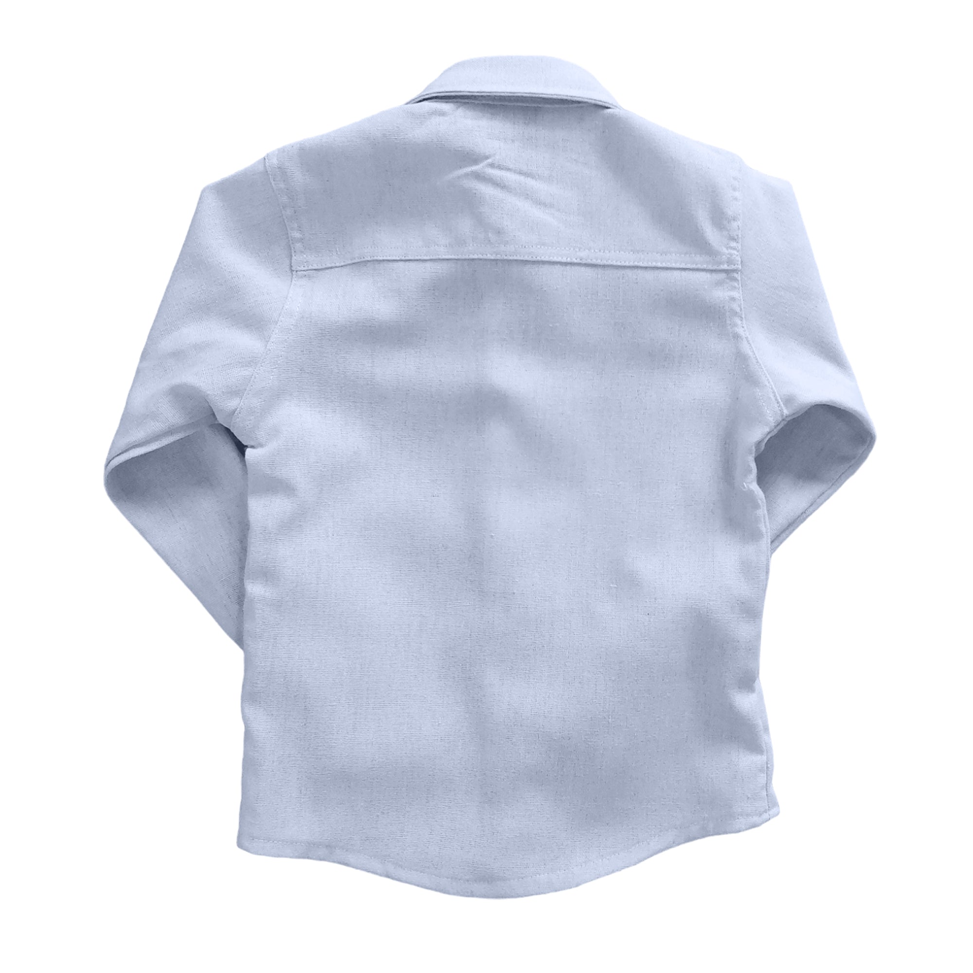 Camisa Linho Infantil Manga Longa Premium Menino Social 2 ao 8 anos