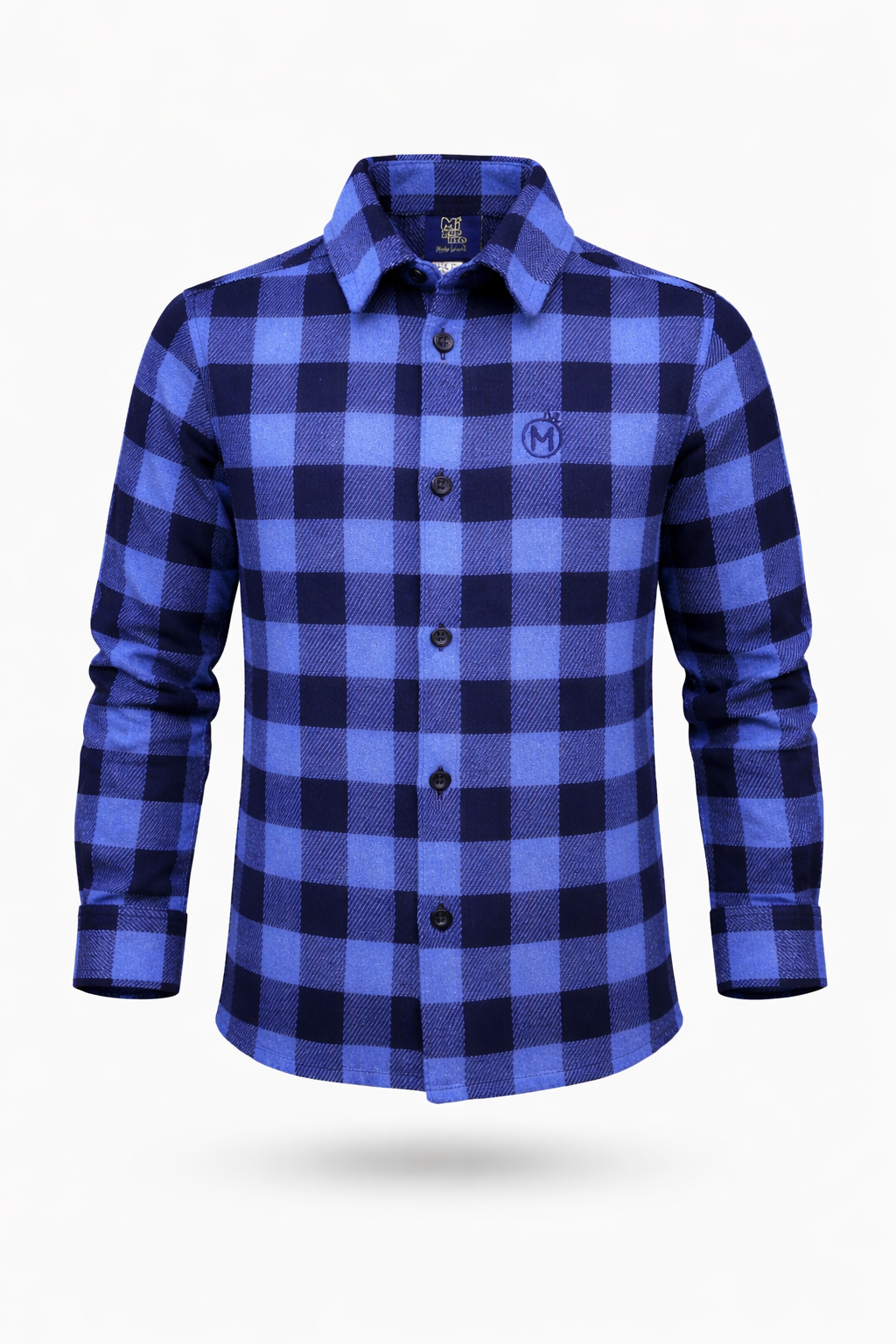 Conjunto Festa Junina - Camisa Xadrez + Calça Jeans Preta