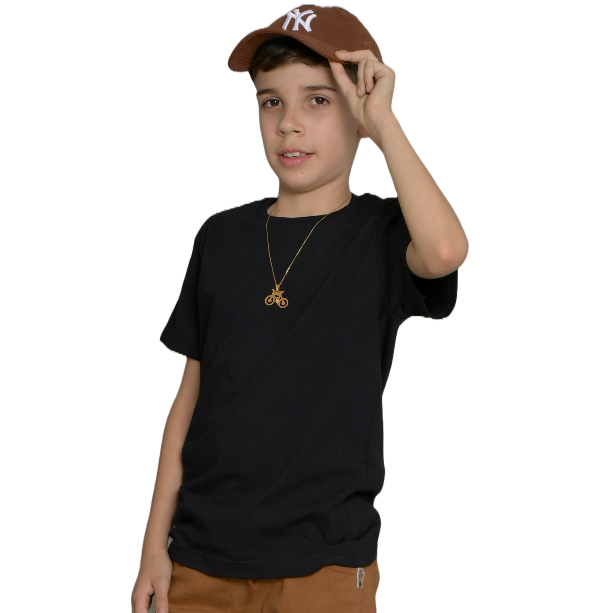Camiseta Lisa Miguelito Infantil Masculina Meninos Garotos (Atacado)