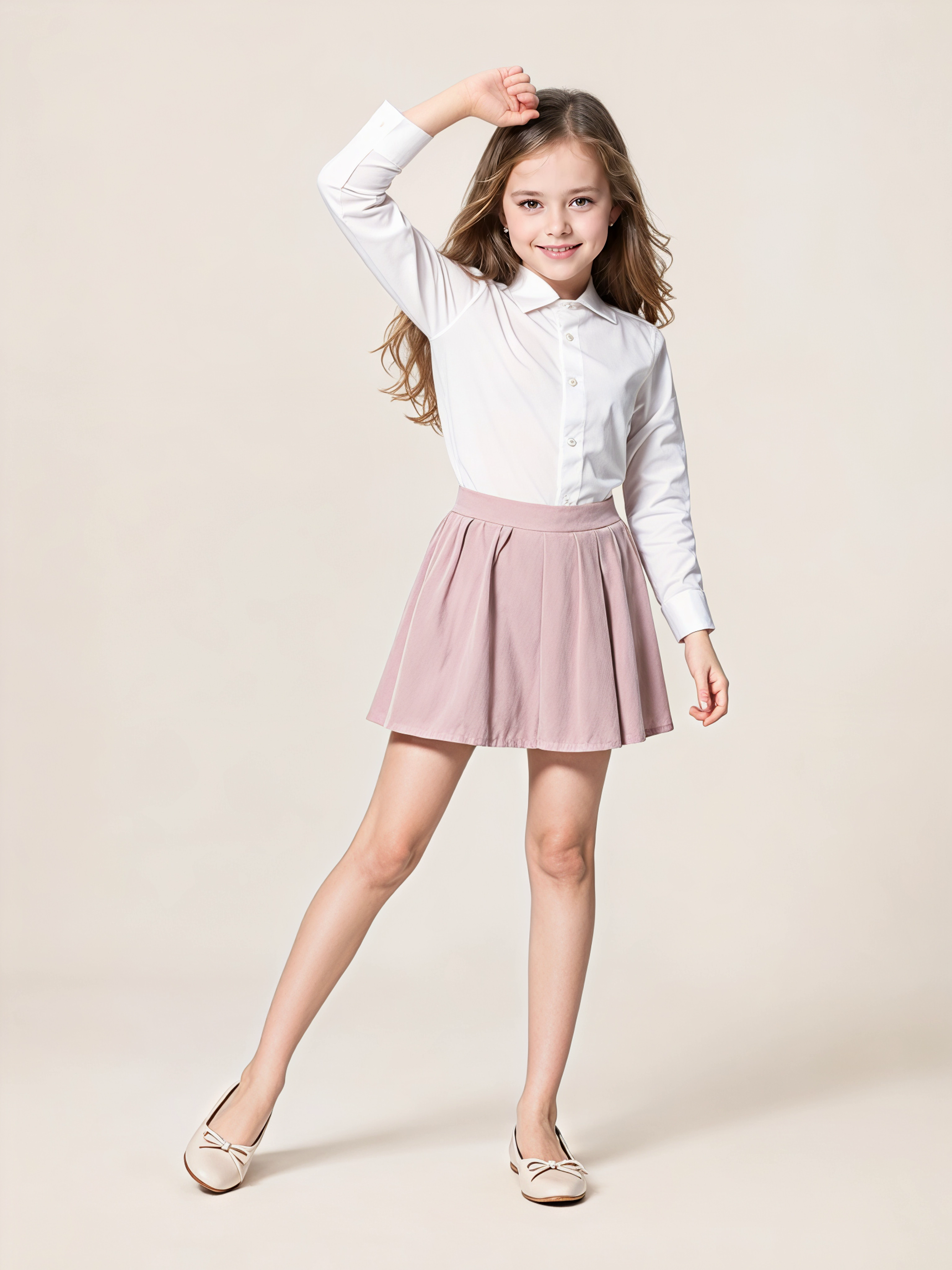 Camisa Social Feminina  Manga Longa