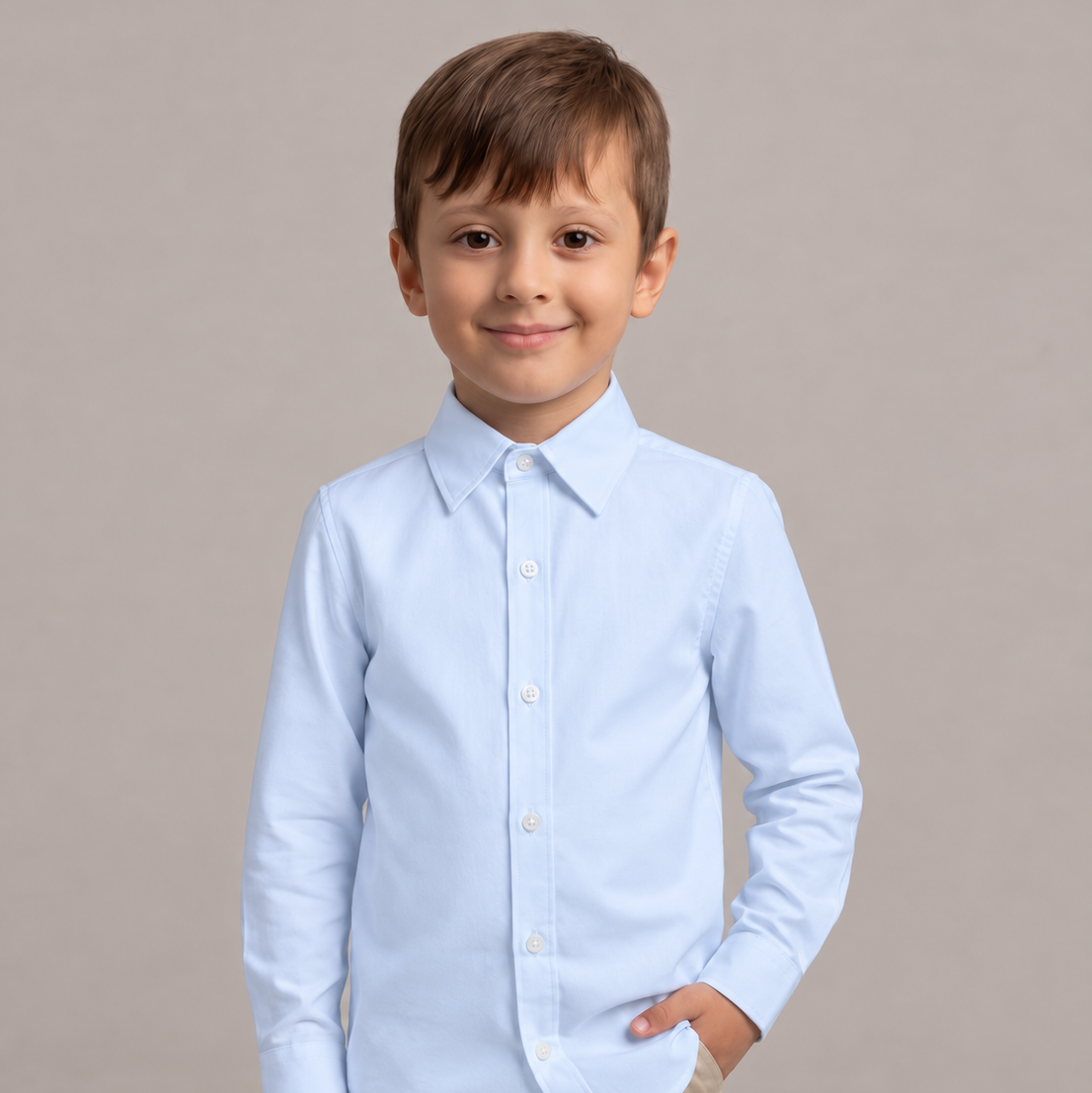 Camisa Social Manga Longa Várias Cores P ao 8