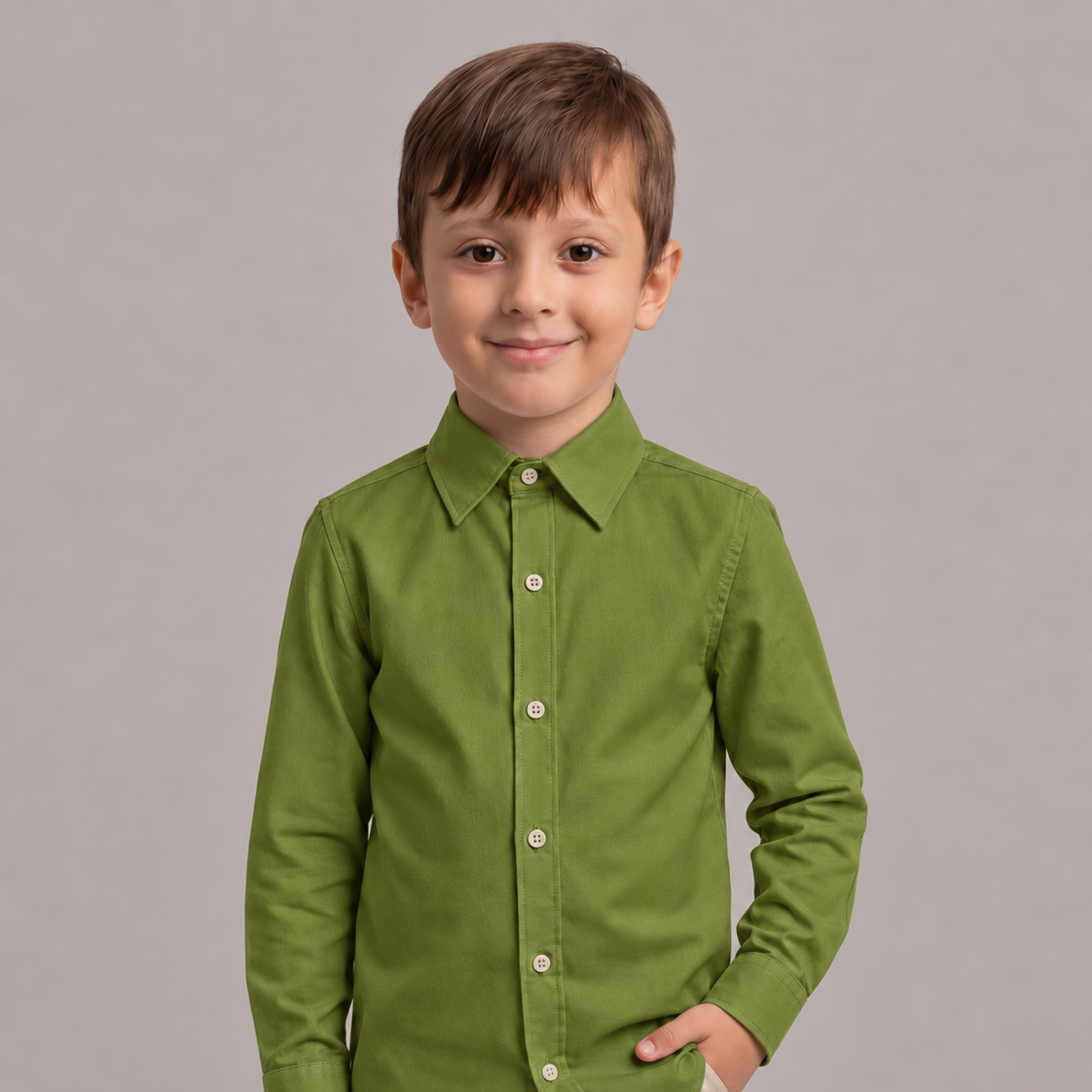 Camisa Social Manga Longa Várias Cores P ao 8