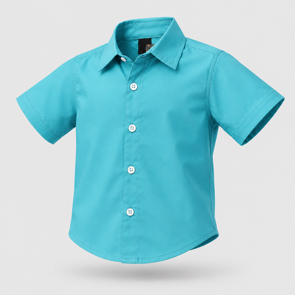 Camisa Social infantil Manga Curta Batizado Varias cores 1 ao 8