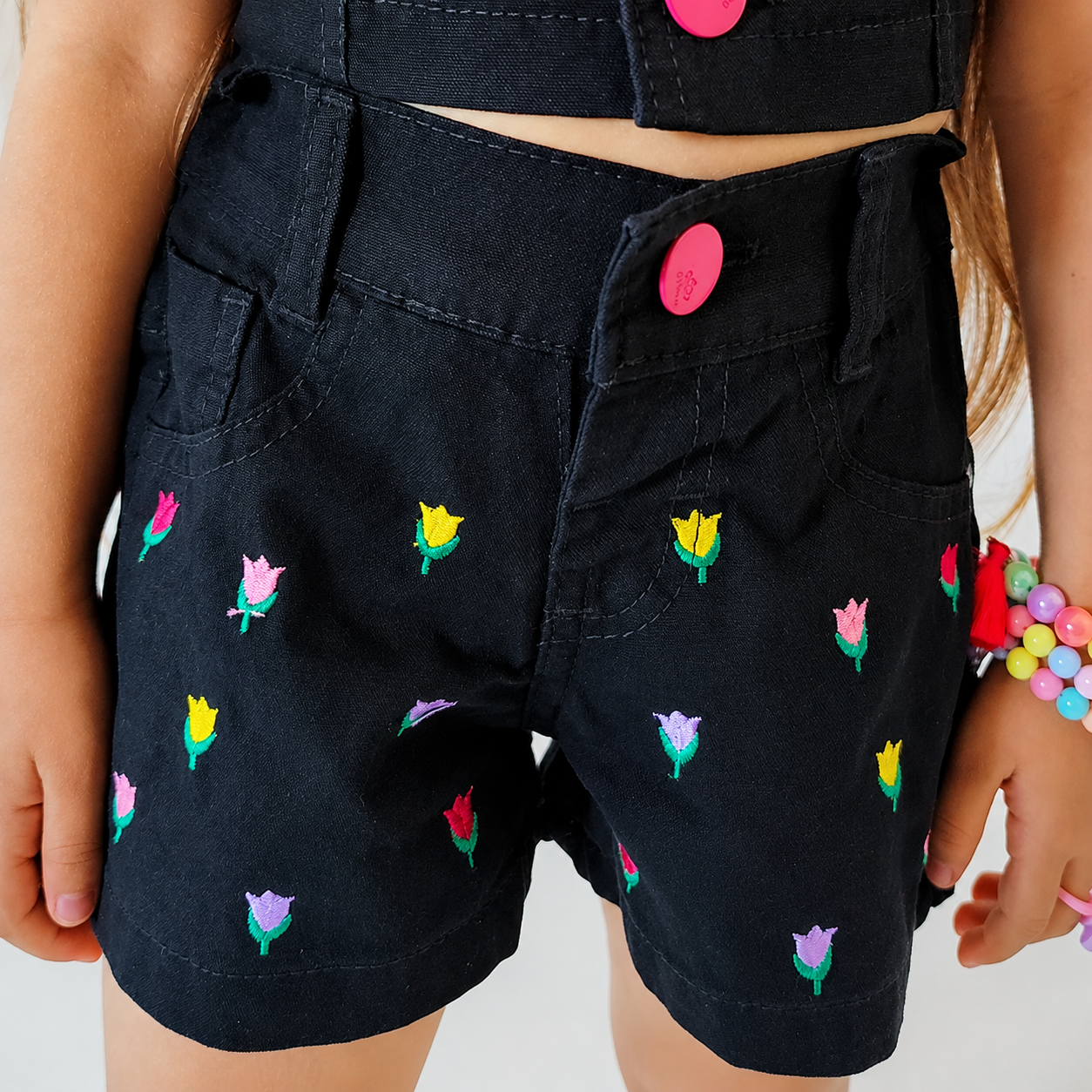Conjunto Short e Cropped Sarja