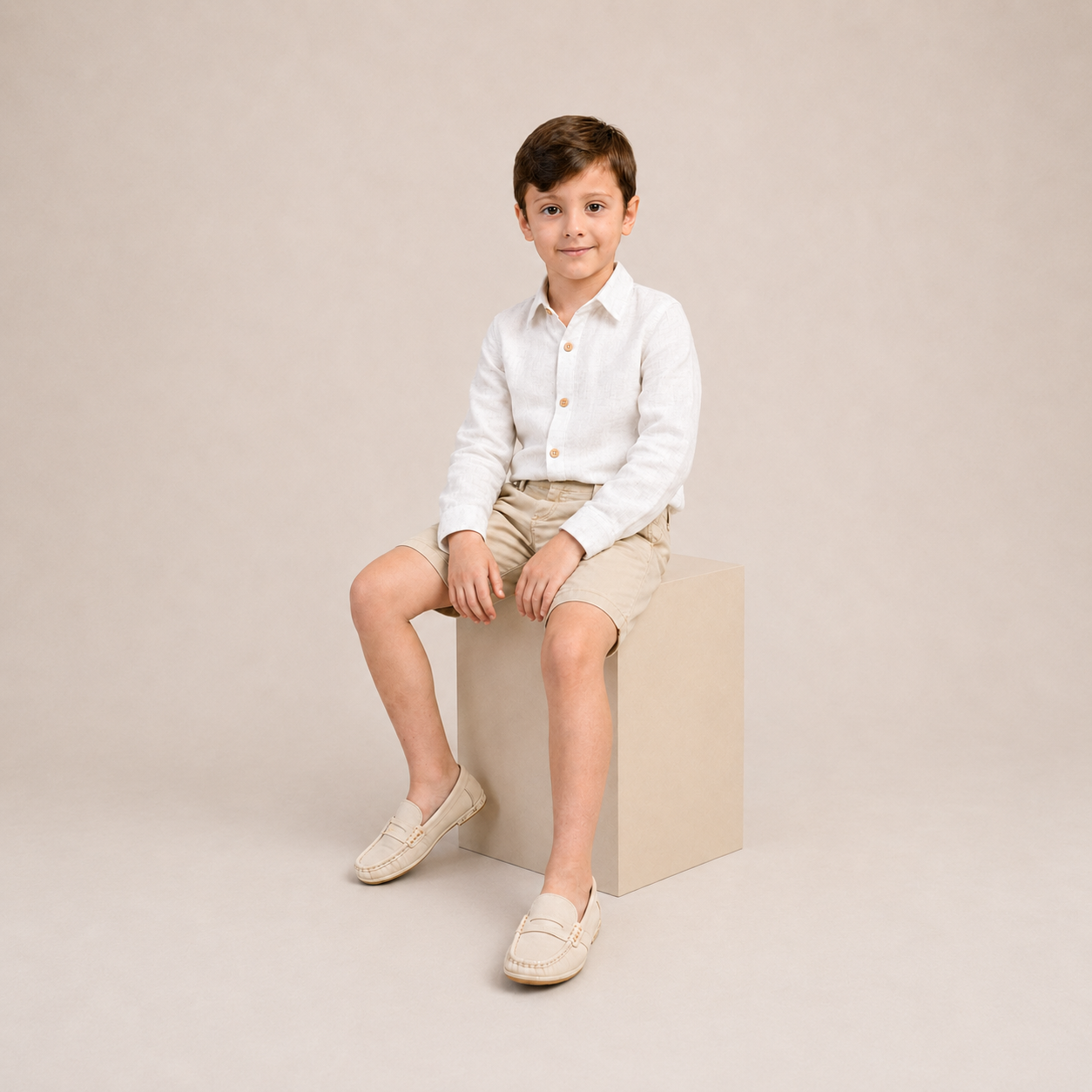 Camisa Linho Manga Longa Premium