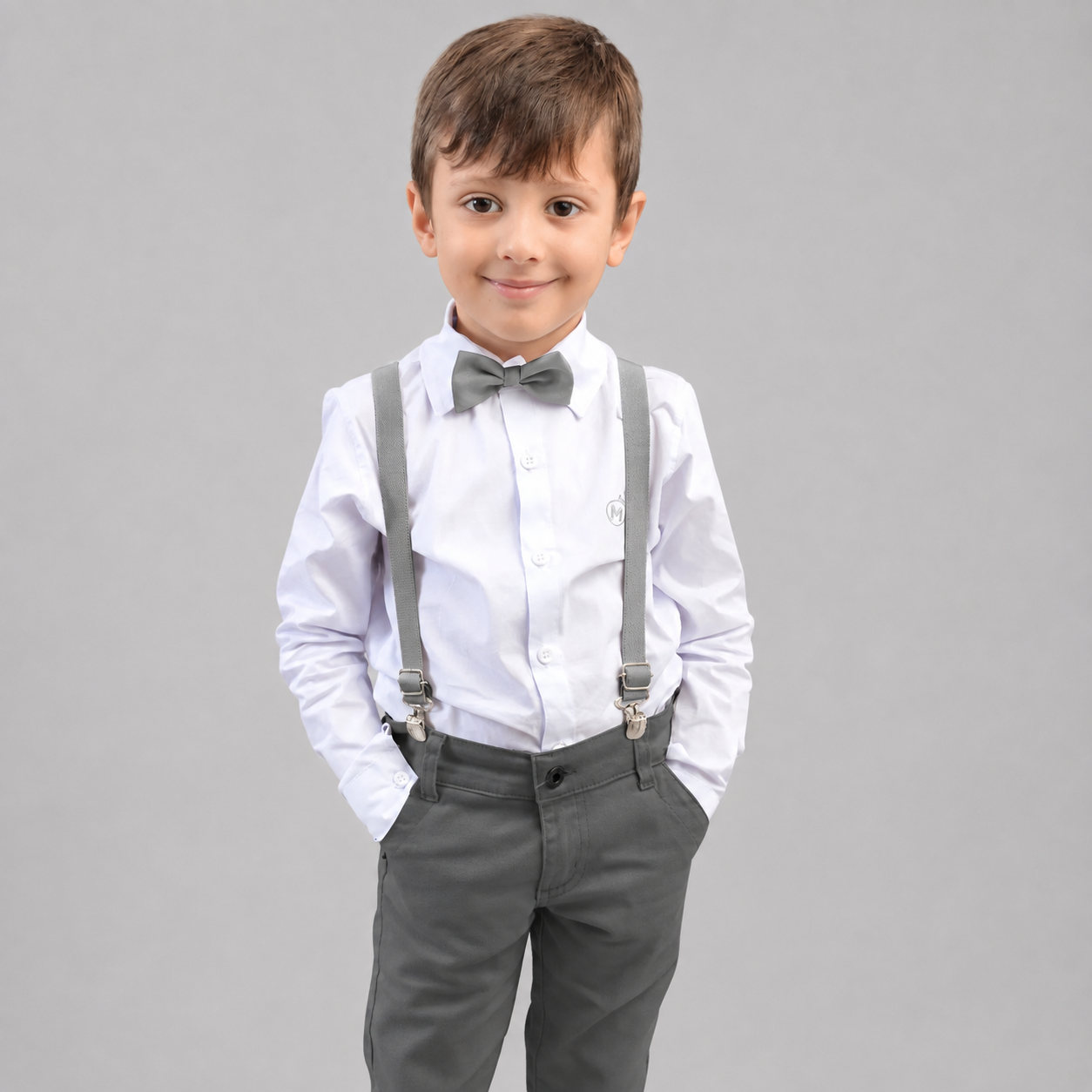 Conjunto Pajem Chumbo 1 ao 16 anos