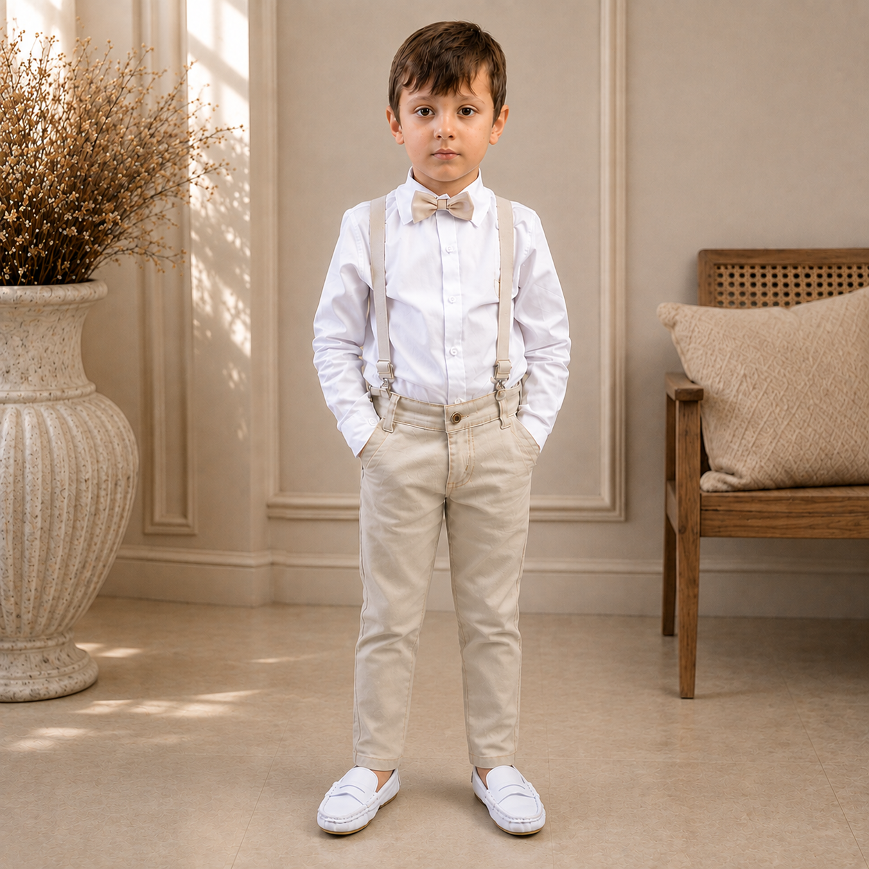 Roupa Batizado Casamento Bebê Menino com Sapato